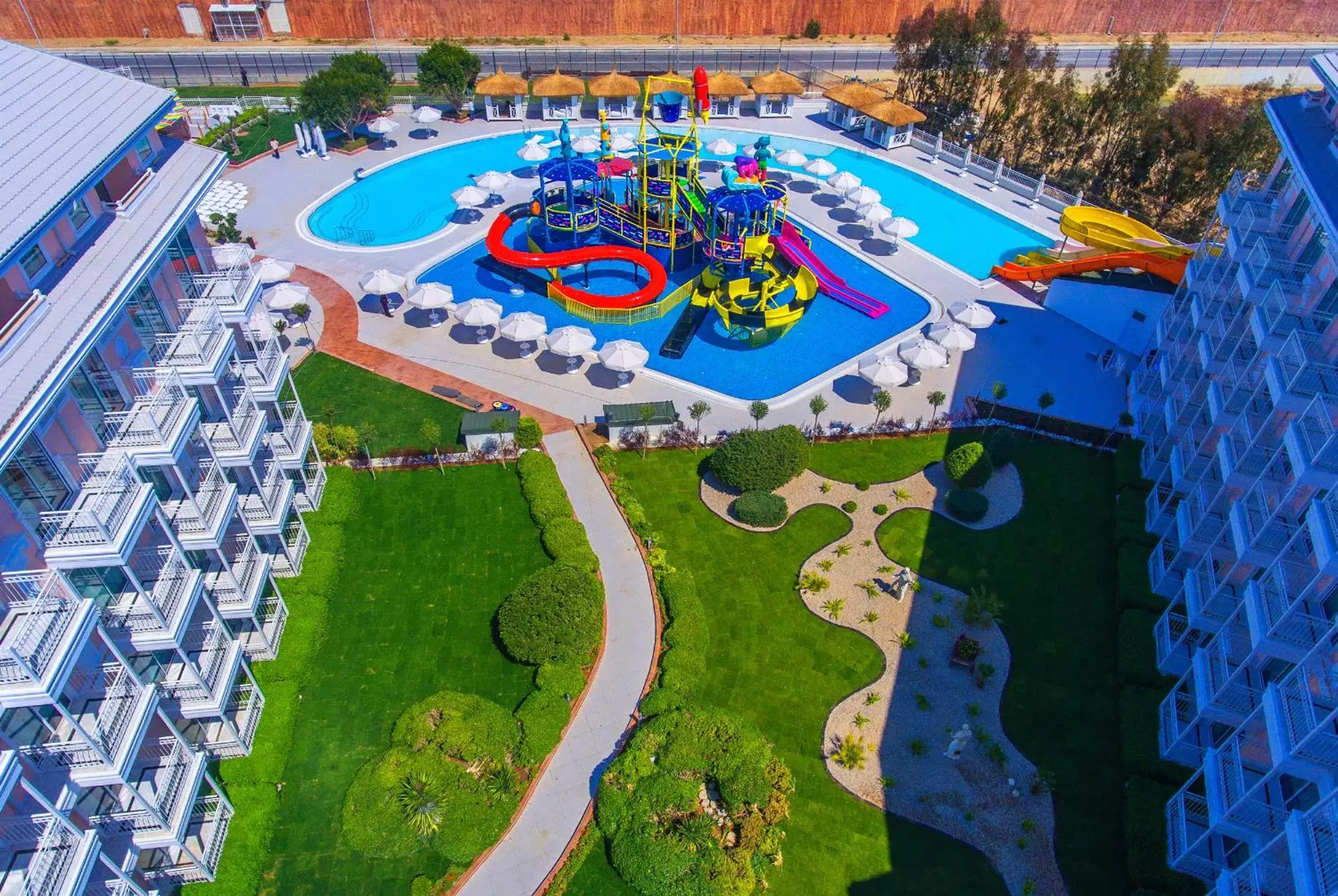 Bird's eye view, Bird's-eye View in Innvista Hotels Belek