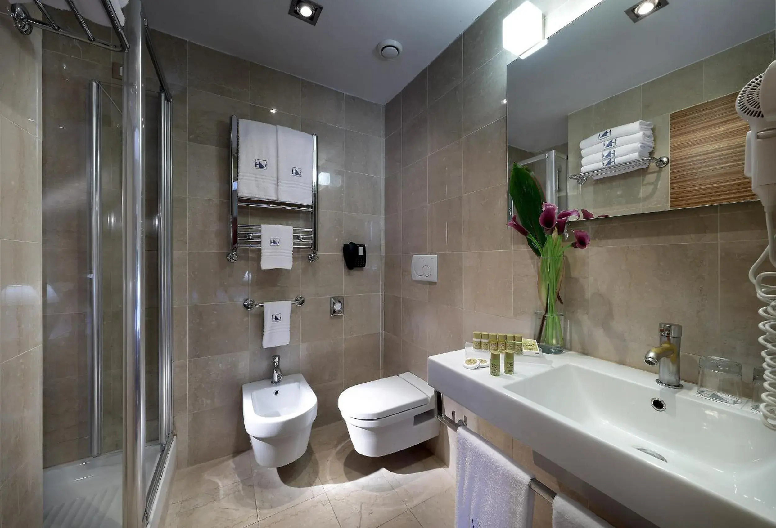 Shower, Bathroom in Hotel Saint John