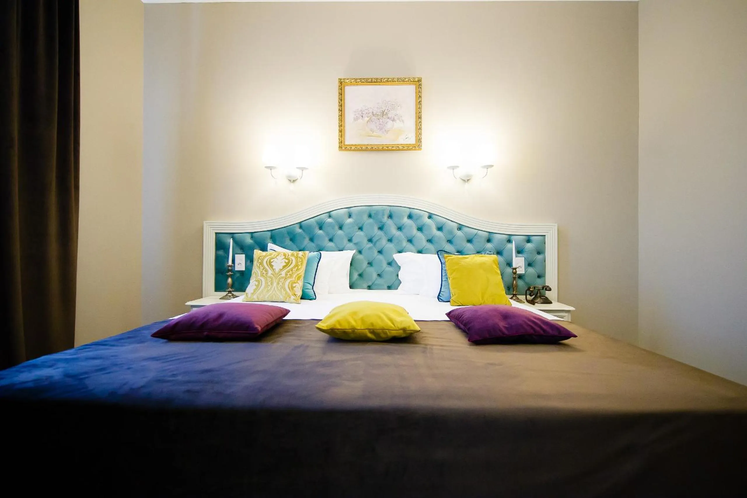 Bed in Grand Hotel Traian