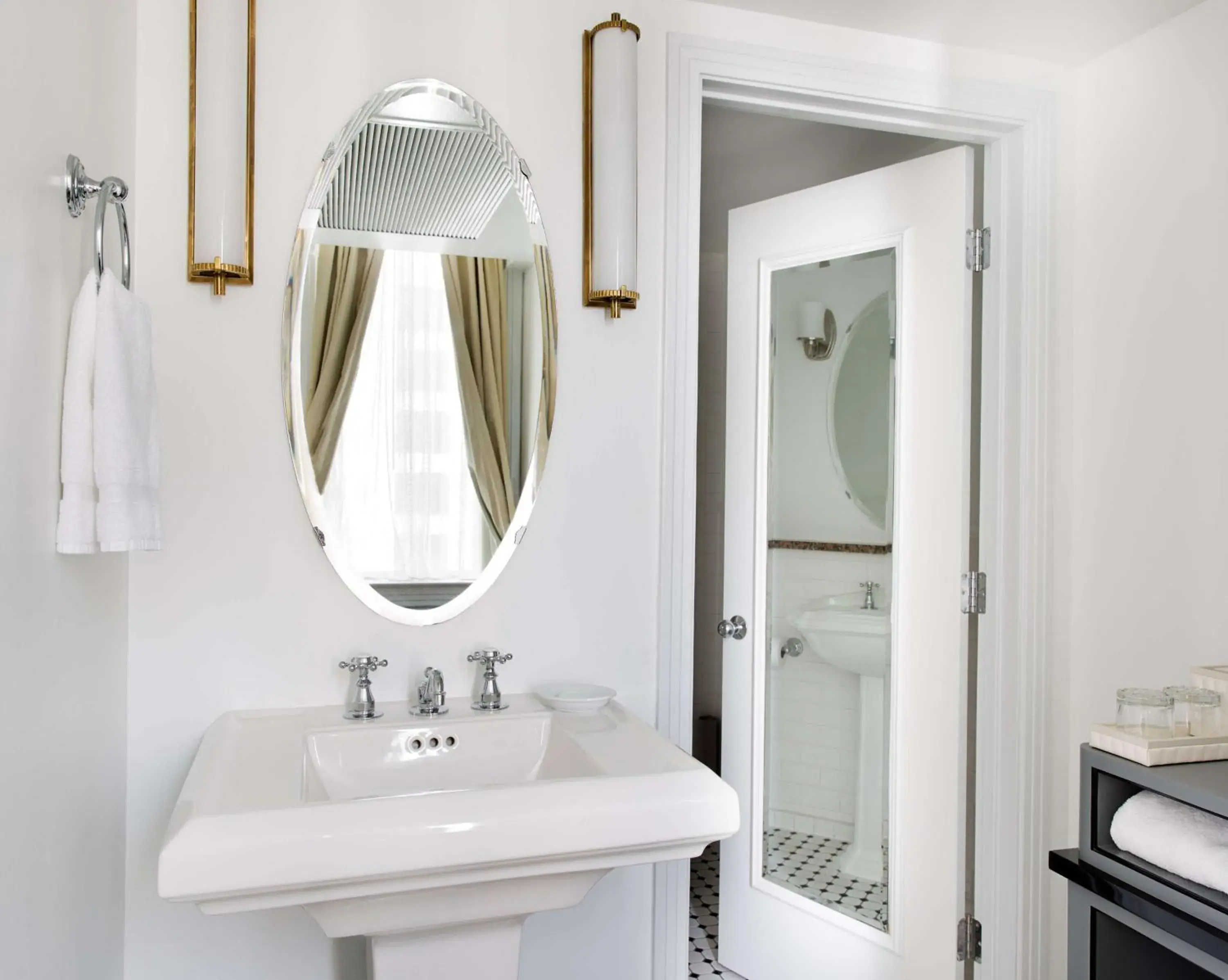 Bathroom in The Driskill, in The Unbound Collection by Hyatt