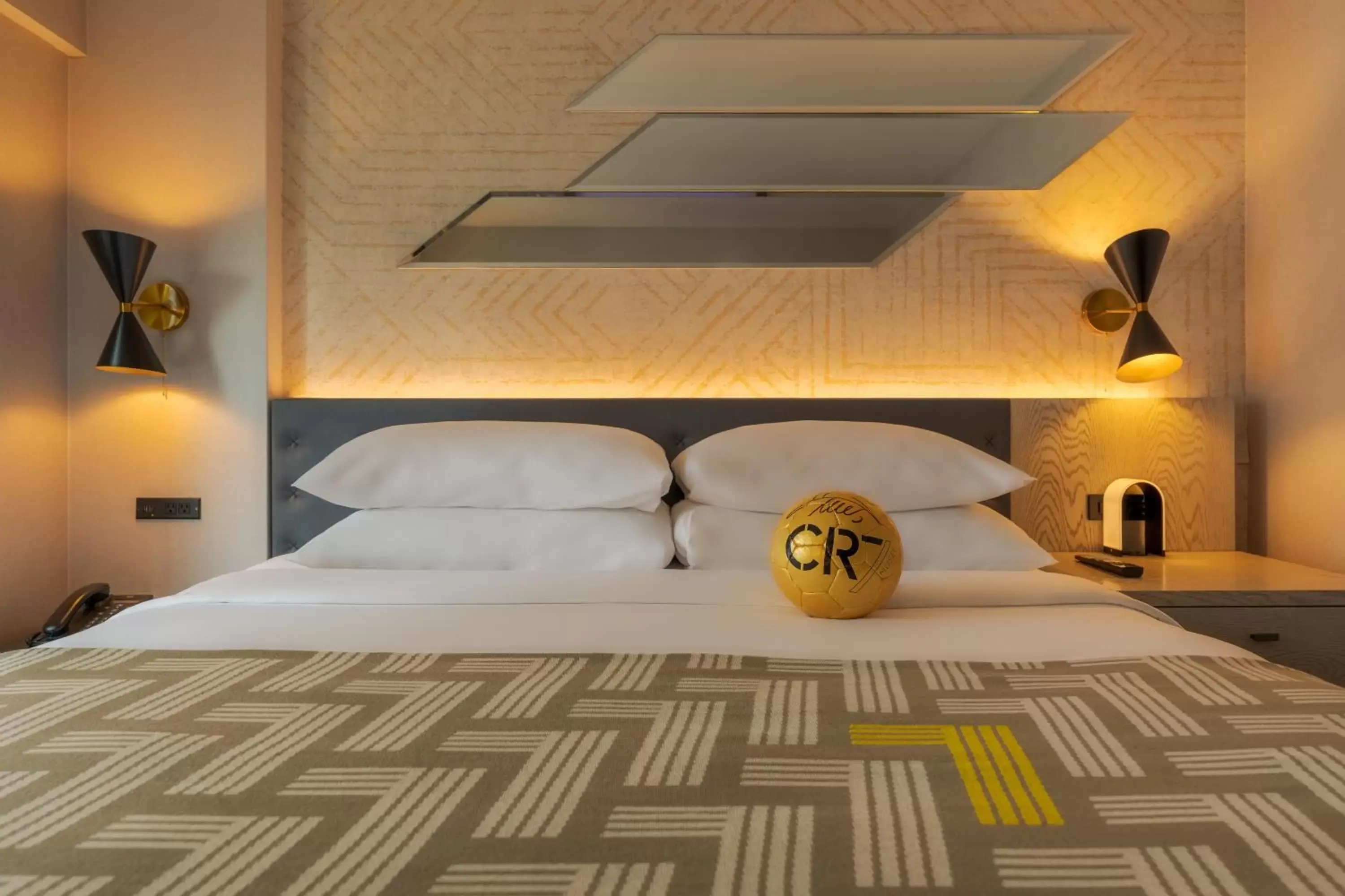 Bed in Pestana CR7 Times Square