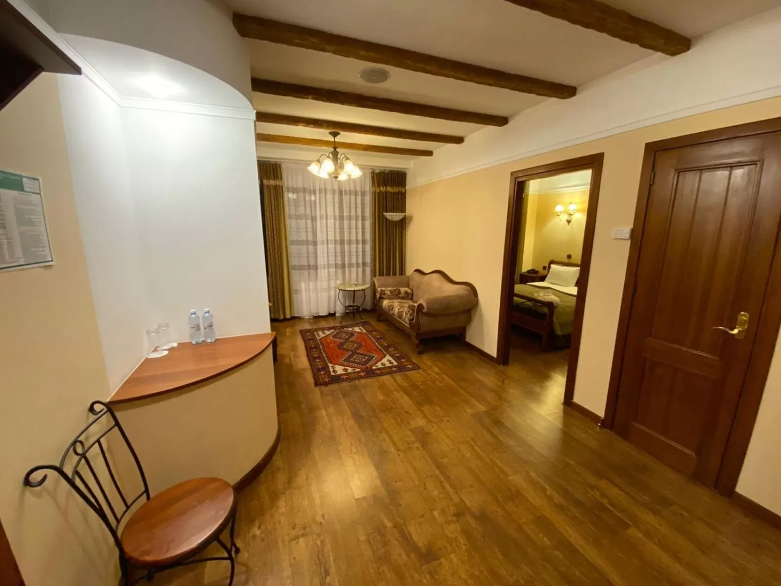 Living room, Bed in Park Hotel Kokshetau