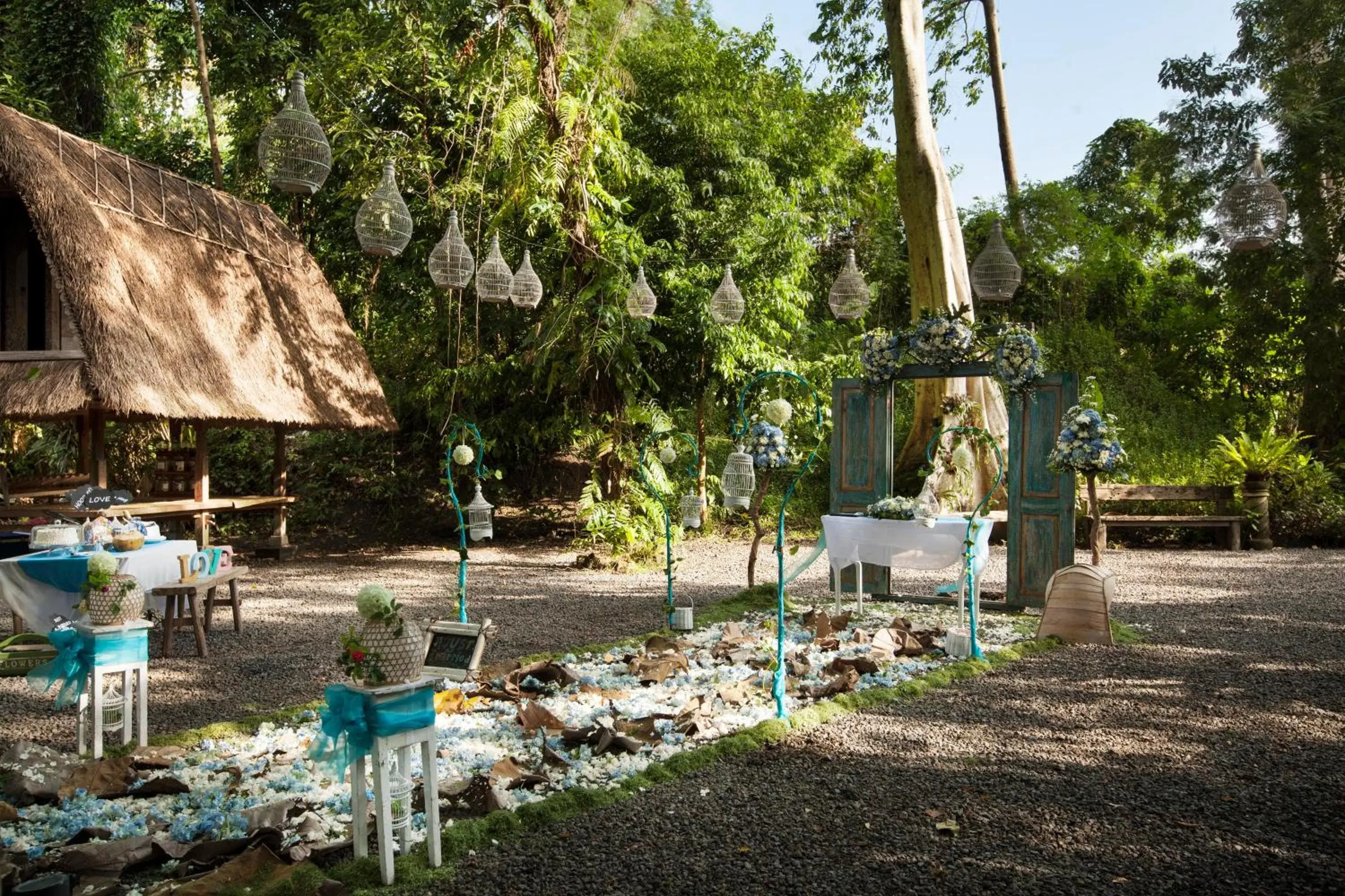 Garden in Villa Canggu by Plataran