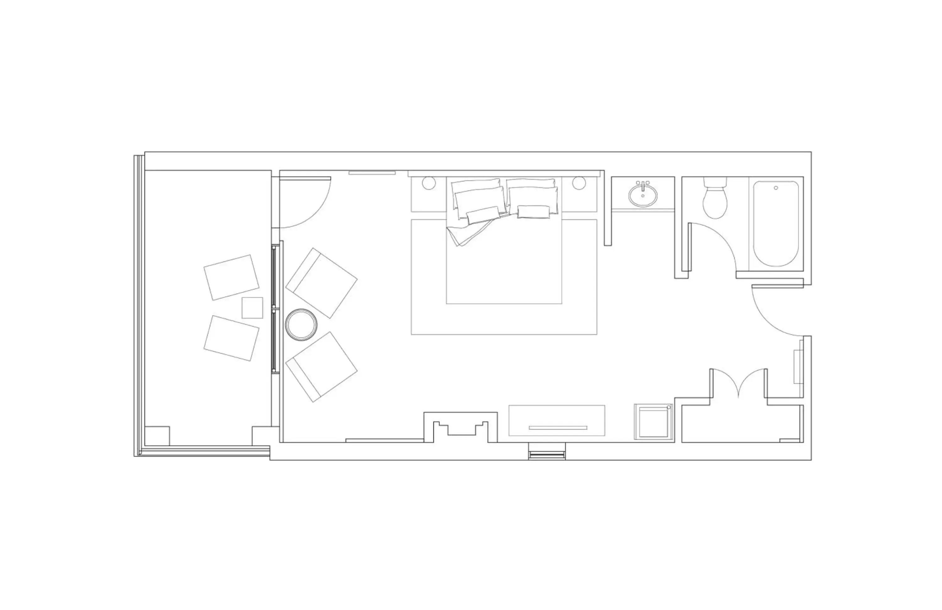 Floor Plan in Bluebird Cady Hill Lodge