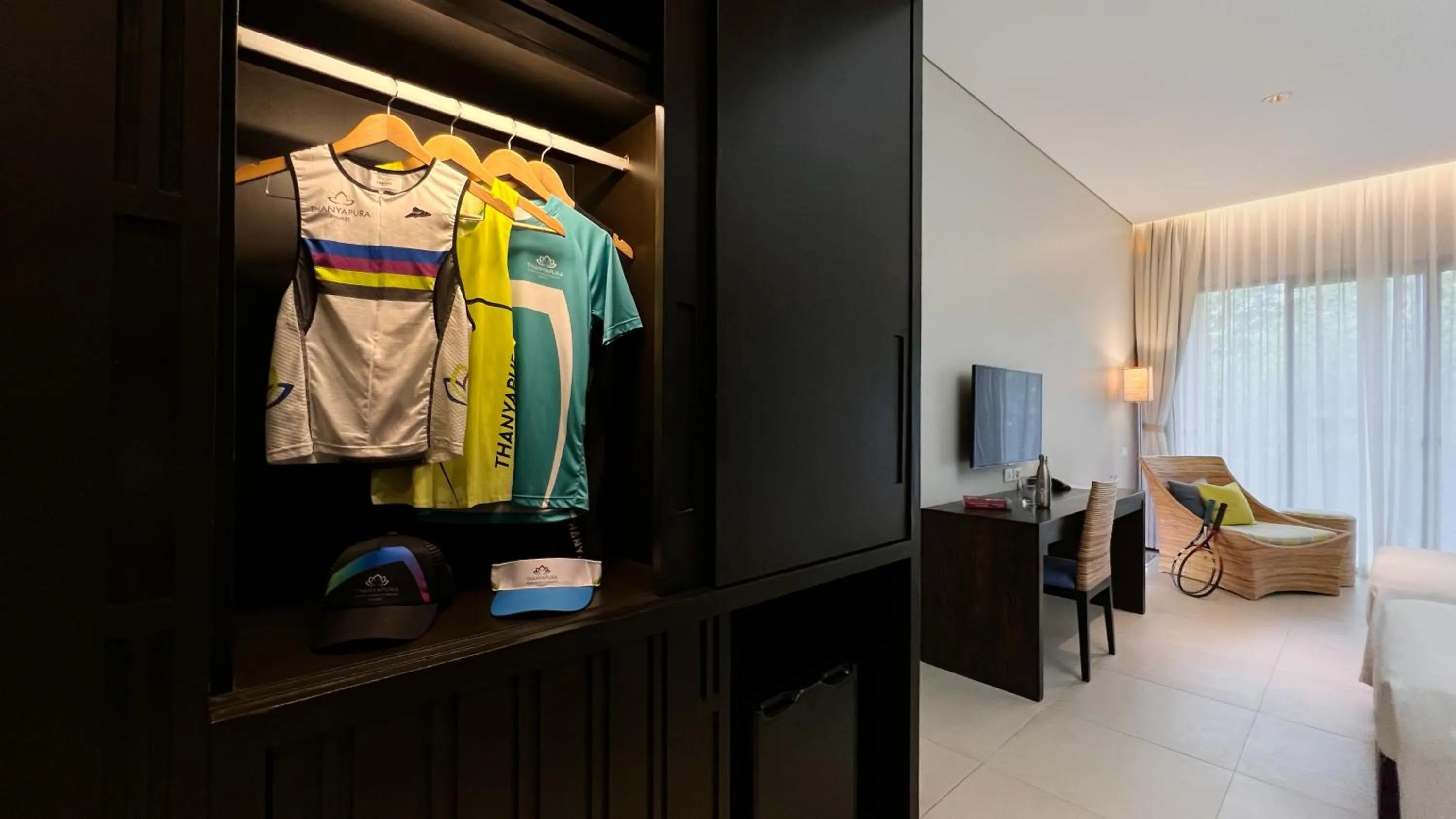 wardrobe in Thanyapura Sports & Health Resort