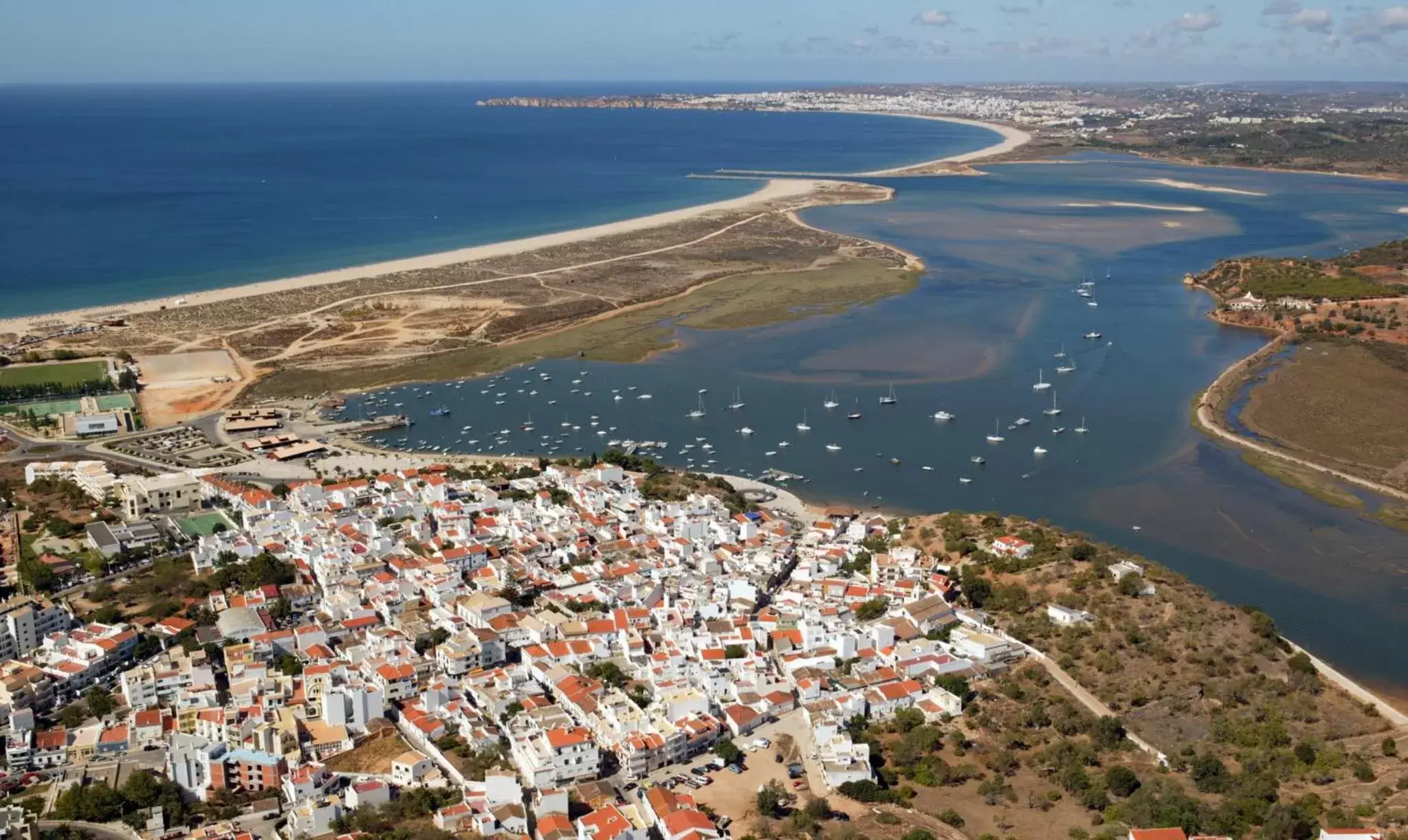 City view, Bird's-eye View in Agua Hotels Alvor Jardim