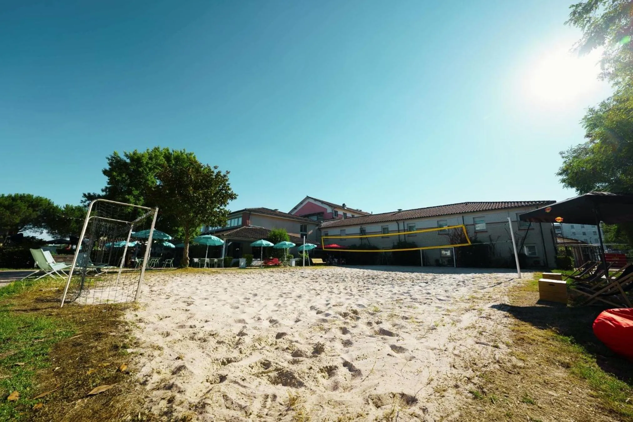 Children play ground in Sporting House Hôtel