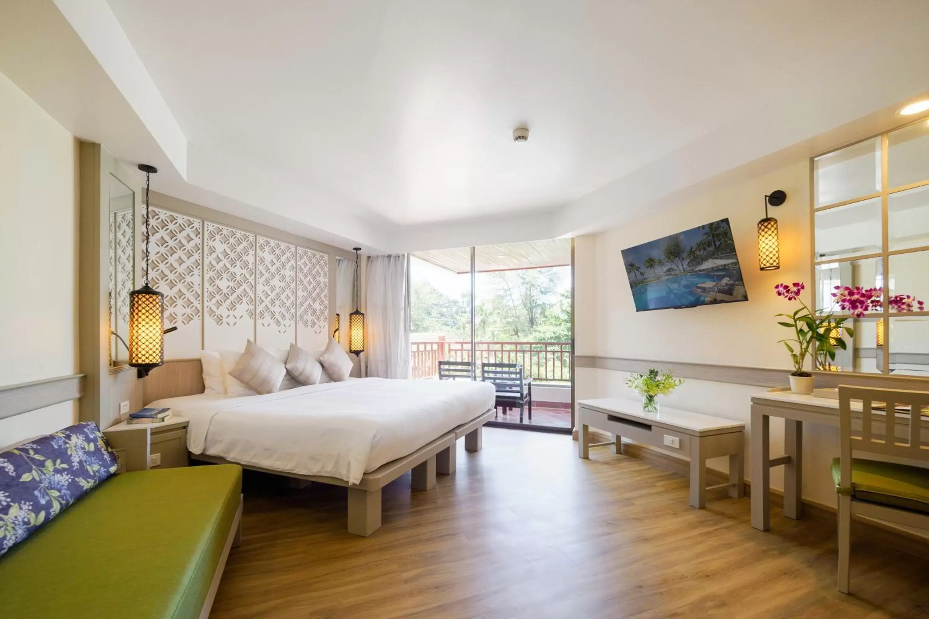 Bedroom in Katathani Phuket Beach Resort - SHA Extra Plus