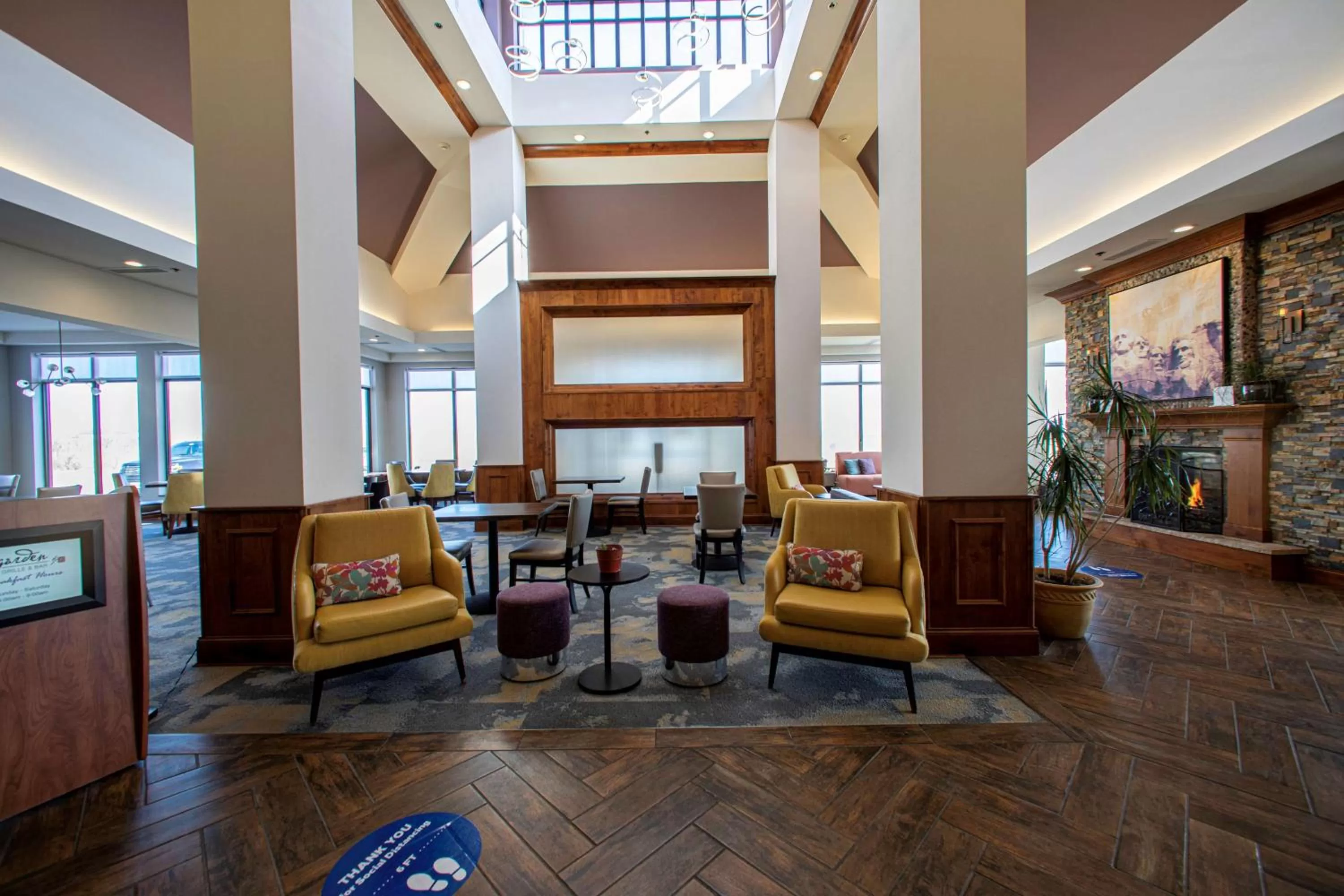Lobby or reception in Hilton Garden Inn Rapid City
