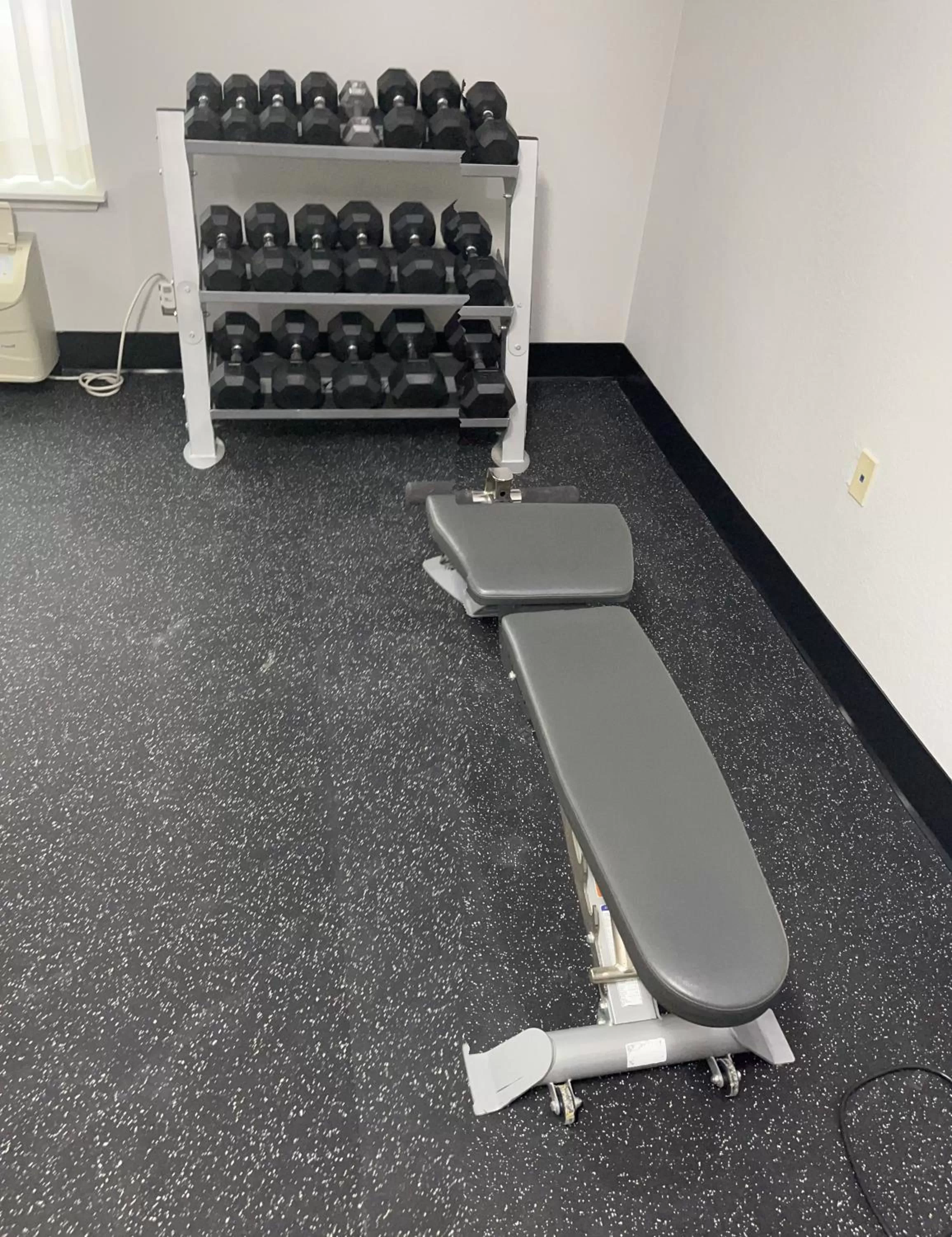 Fitness centre/facilities in Lea County Inn