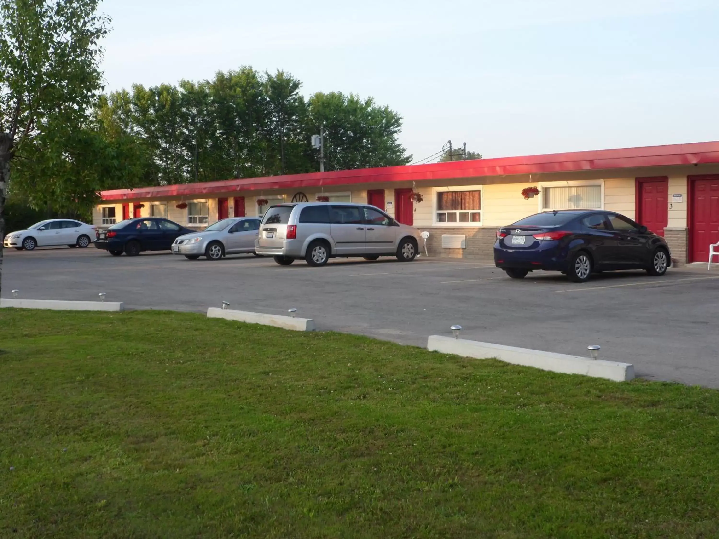 Property Building in The Silver Birch Motel