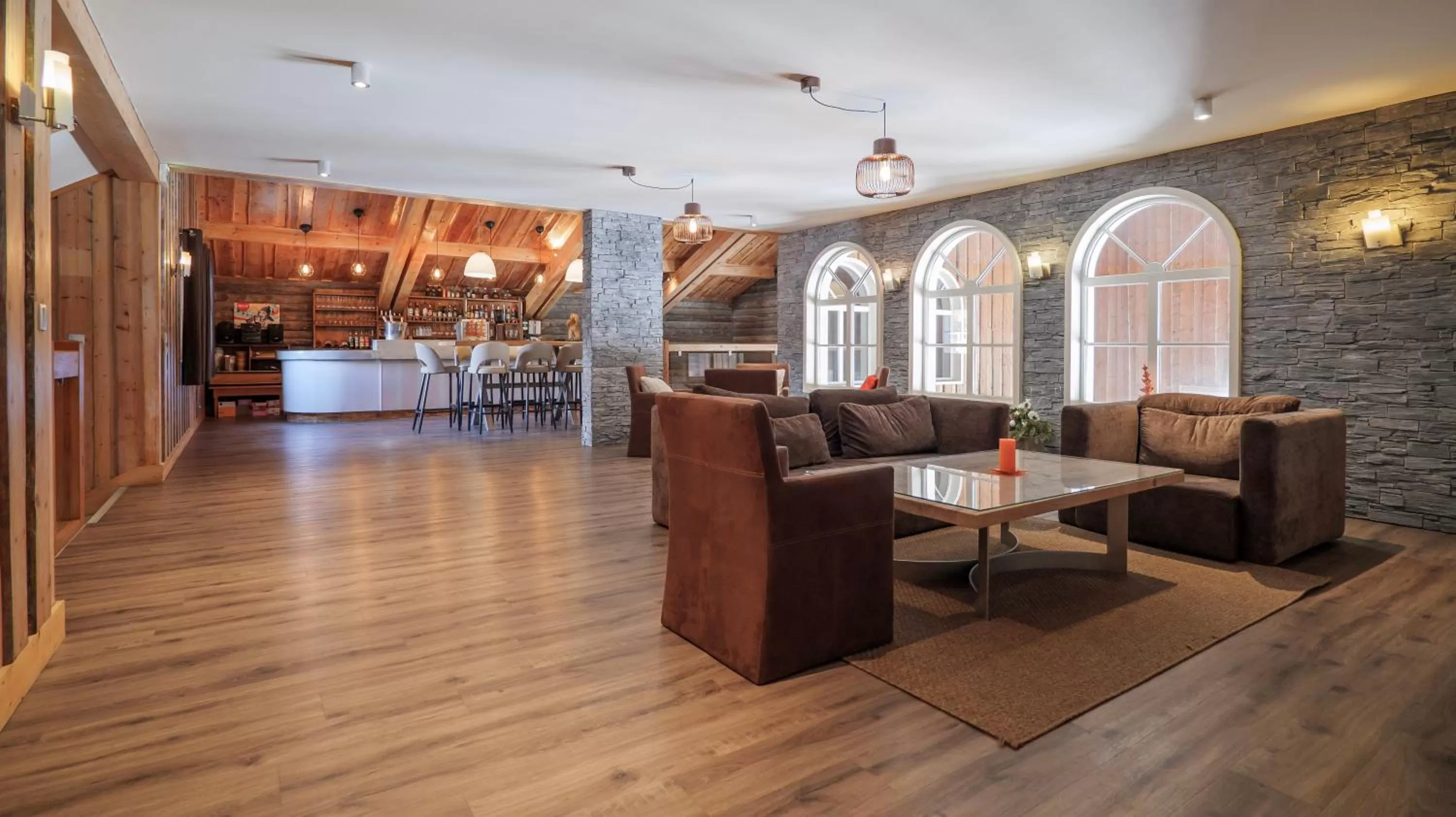 Living room in Hôtel Le Labrador