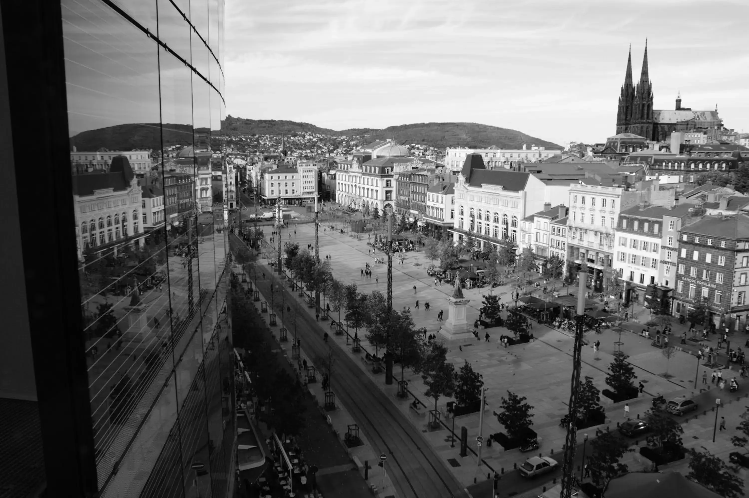 Bird's eye view in Mercure Clermont Ferrand centre Jaude