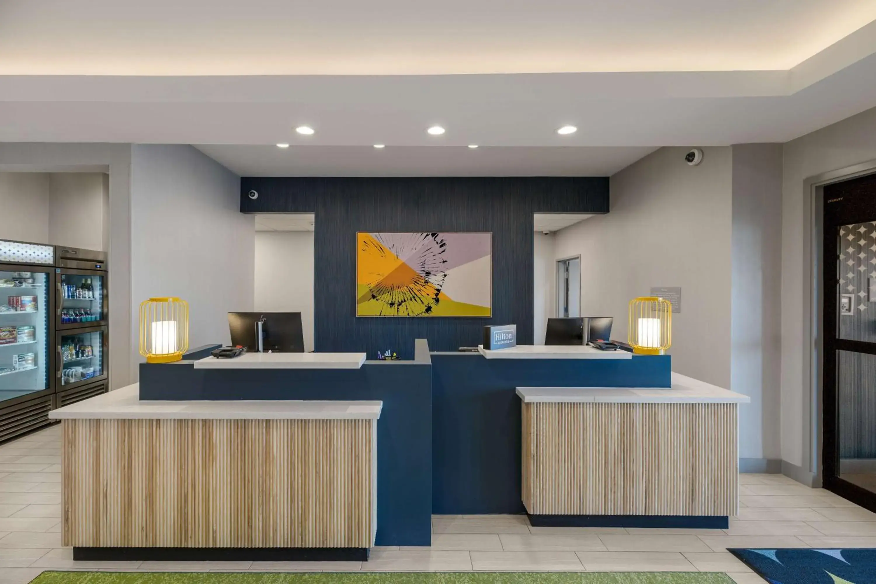 Lobby or reception in Spark by Hilton Midland South Lobby or reception in Spark by Hilton Midland South