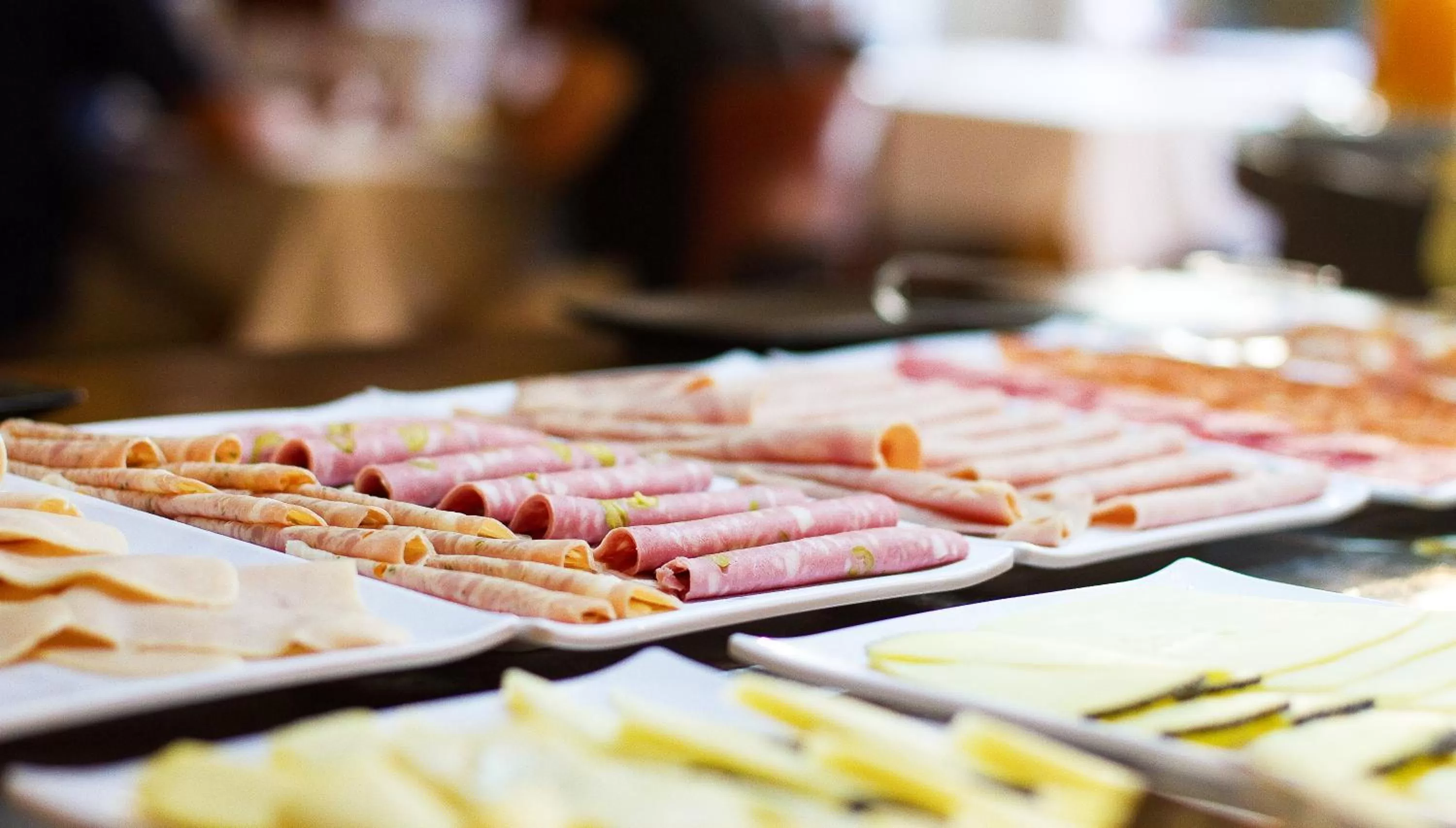 Buffet breakfast in Oca Puerta del Camino Hotel