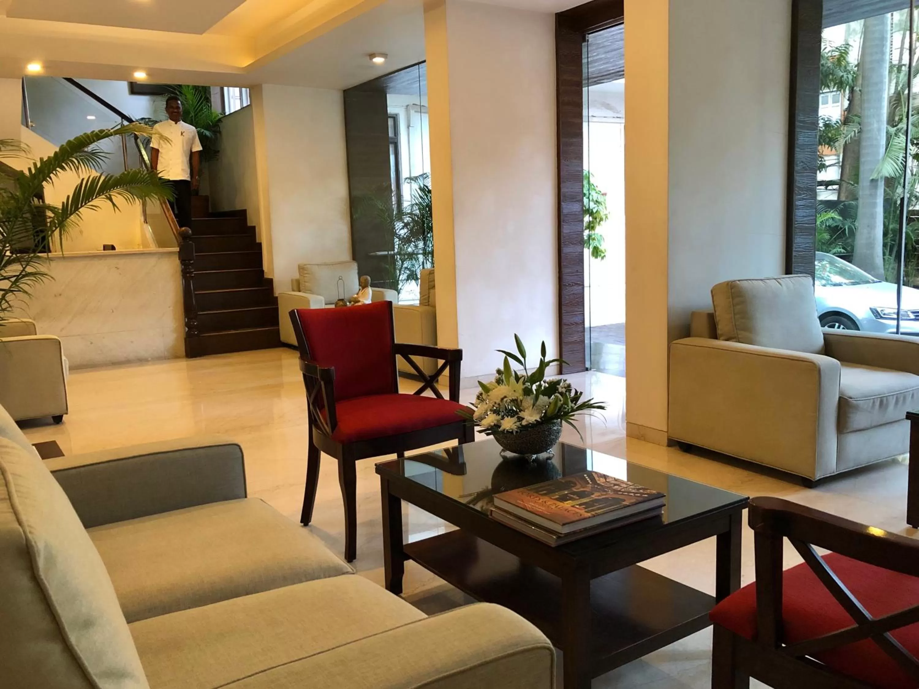 Seating area in Hotel Ketan