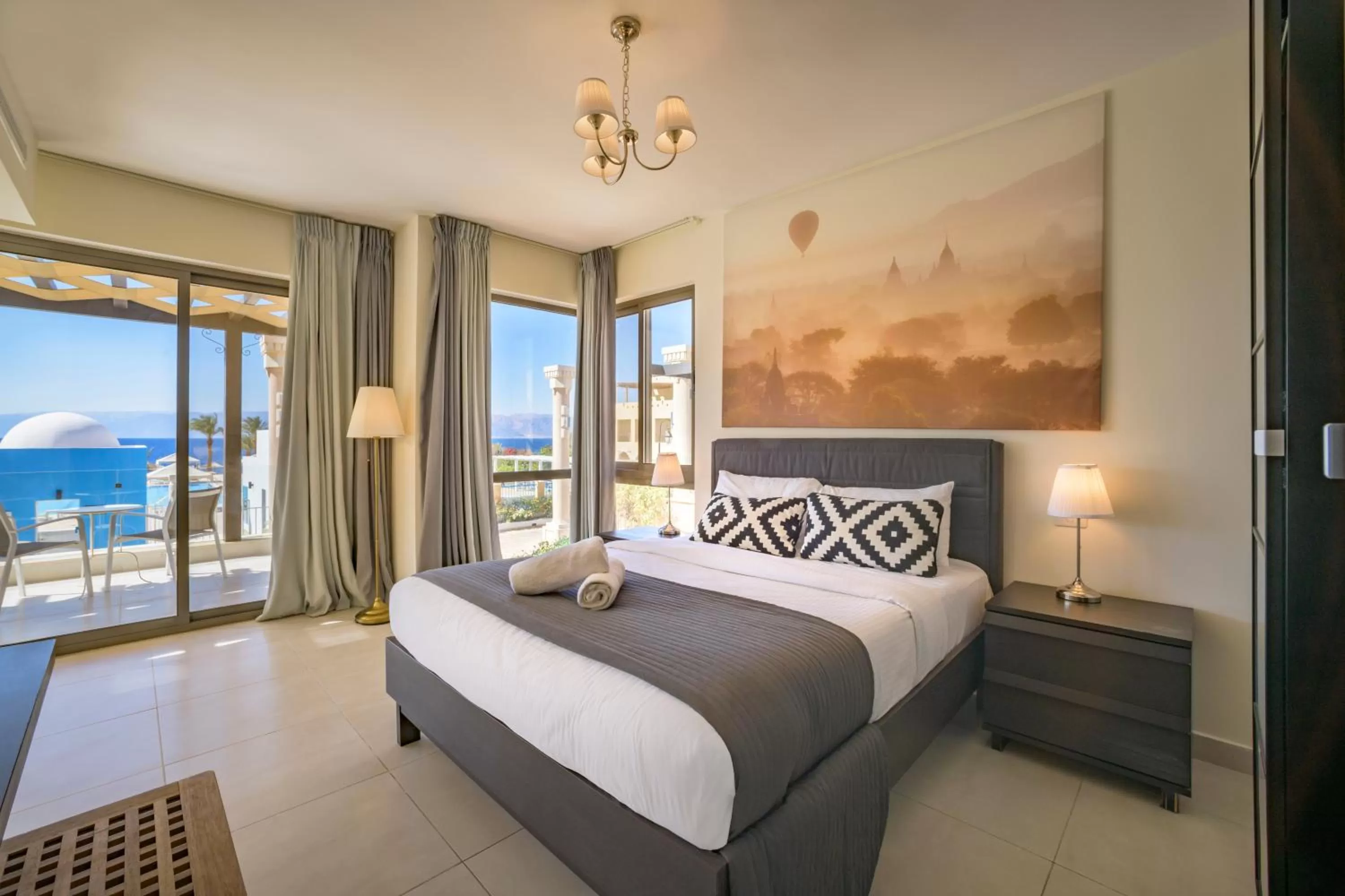 Bedroom, Bed in Tala Bay Residence - Families Only