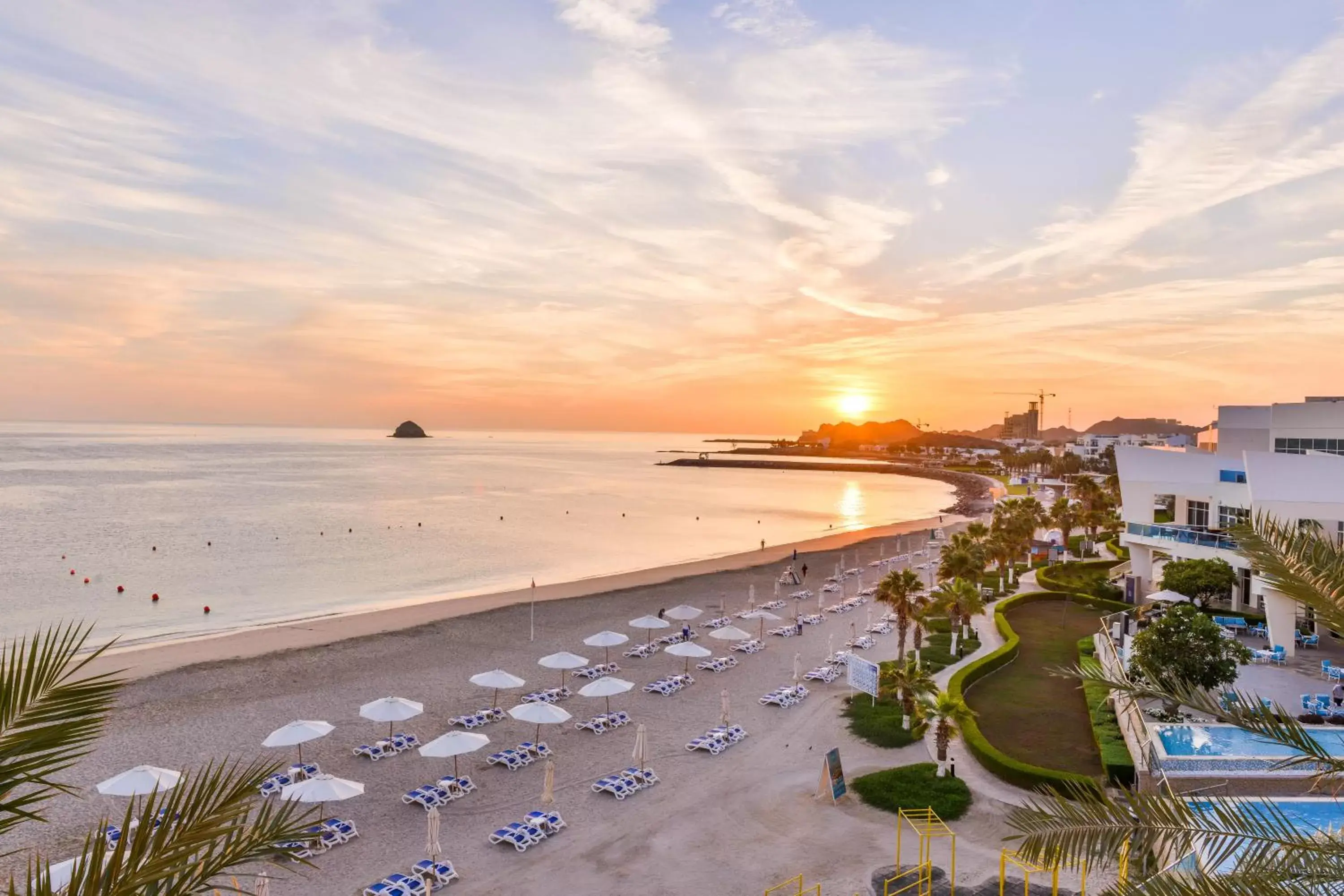 Beach in Radisson Blu Resort, Fujairah