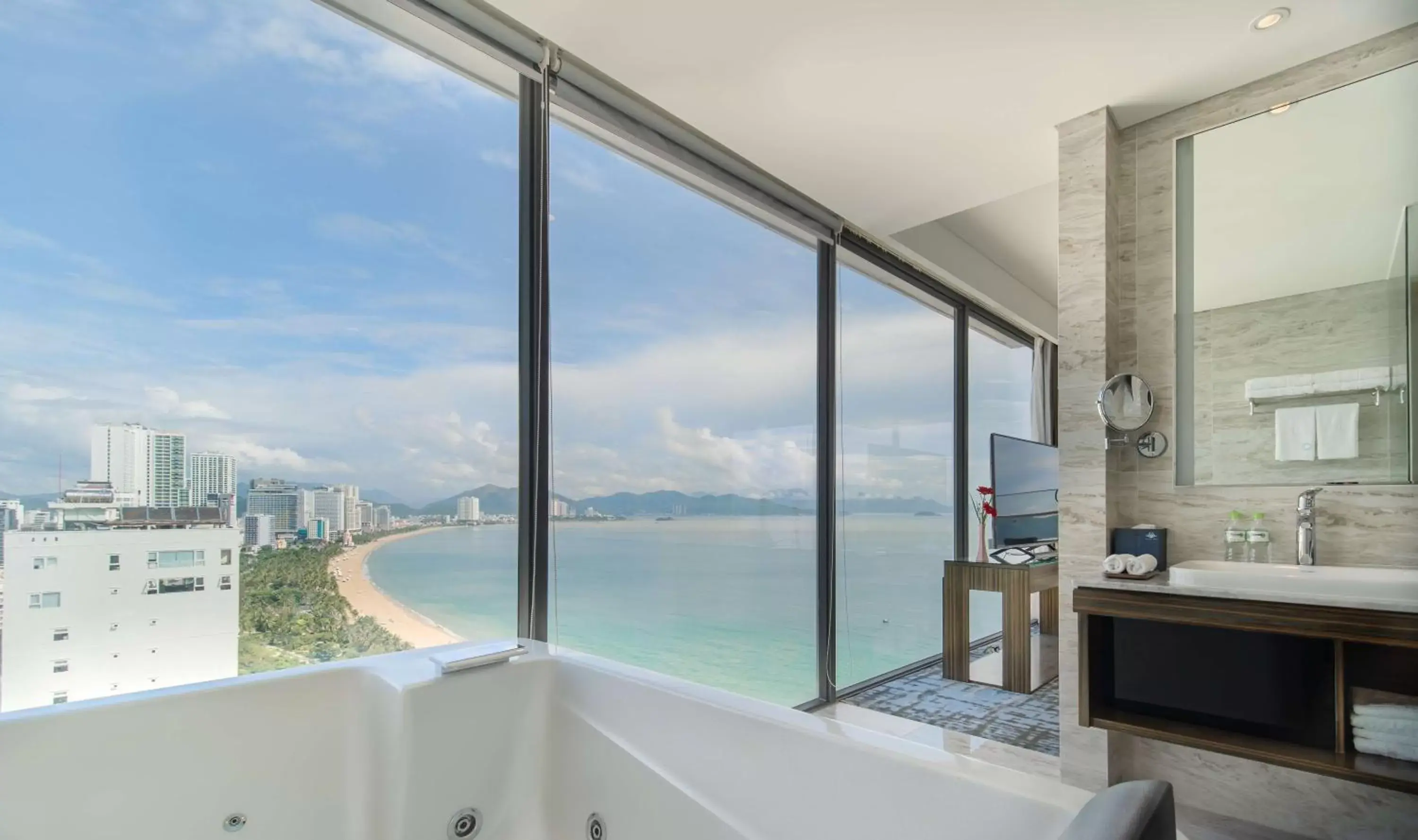 Bathroom in Queen Ann Nha Trang Hotel