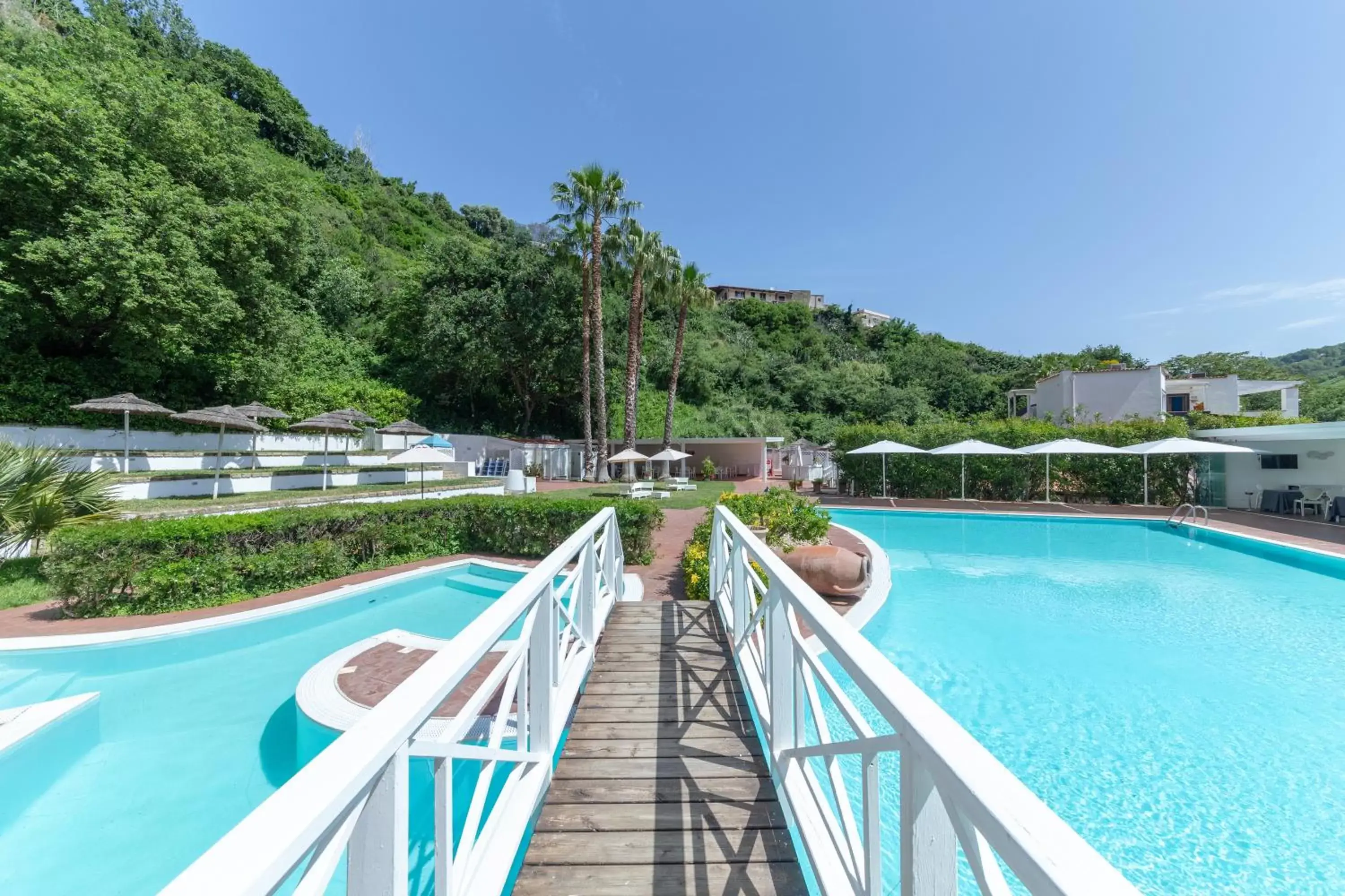 Pool view in Agave Hotel Pool view in Agave Hotel