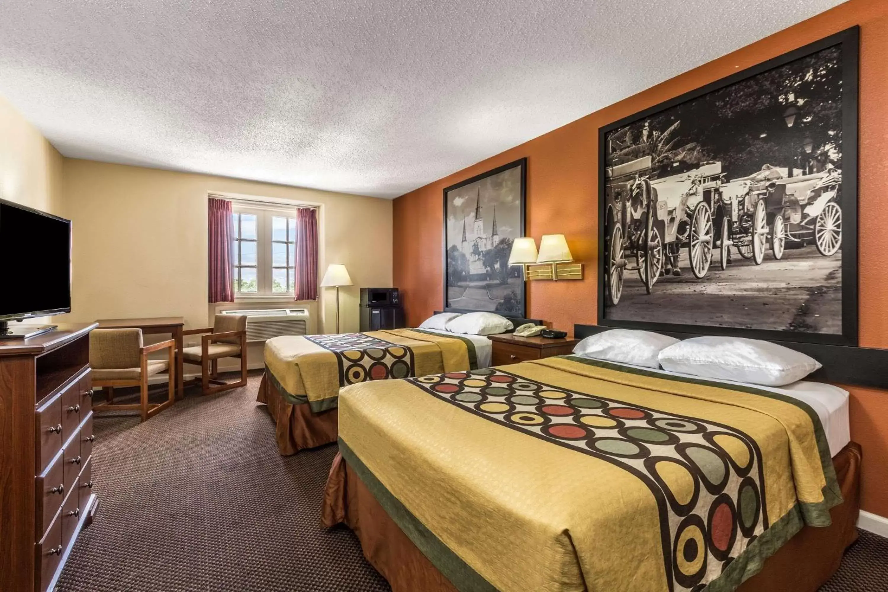 Photo of the whole room, Bed in Super 8 by Wyndham New Orleans