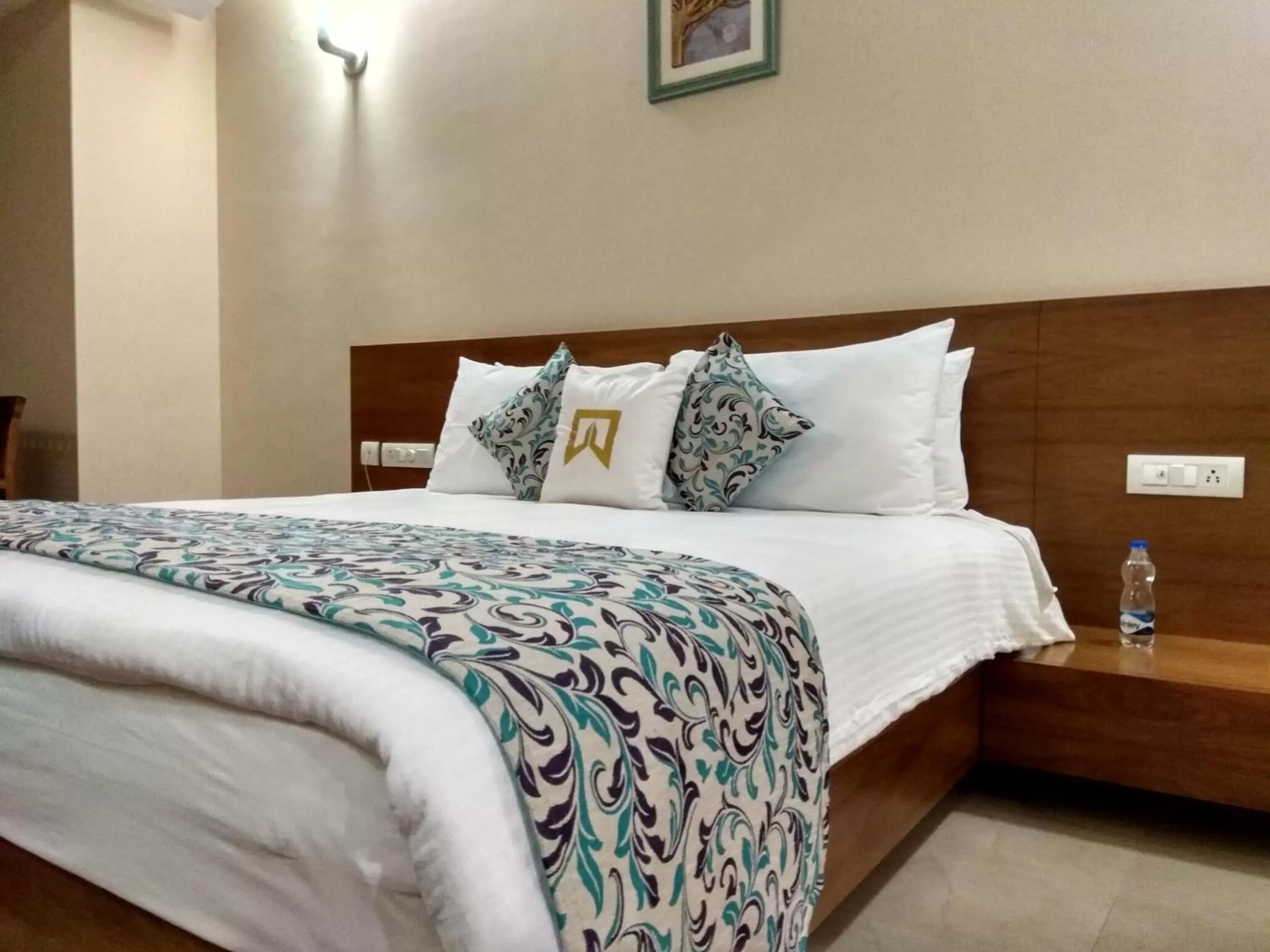 Bedroom, Bed in Welcomhotel by ITC Hotels, Kences Palm Beach, Mamallapuram