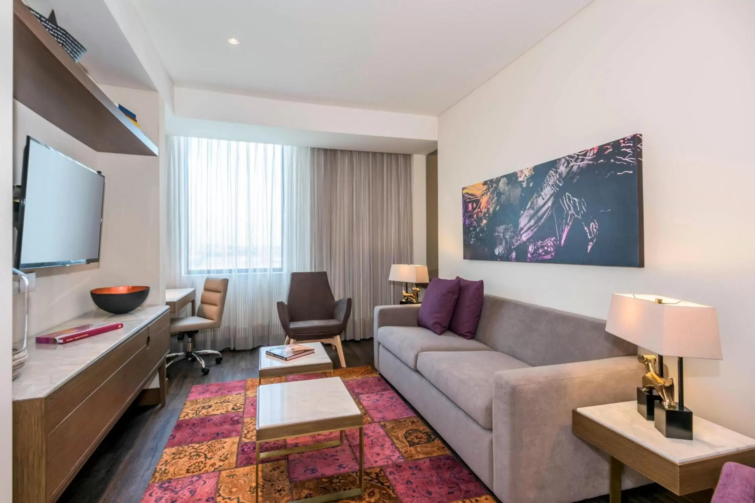 Living room, Seating Area in Courtyard by Marriott Bogota Airport