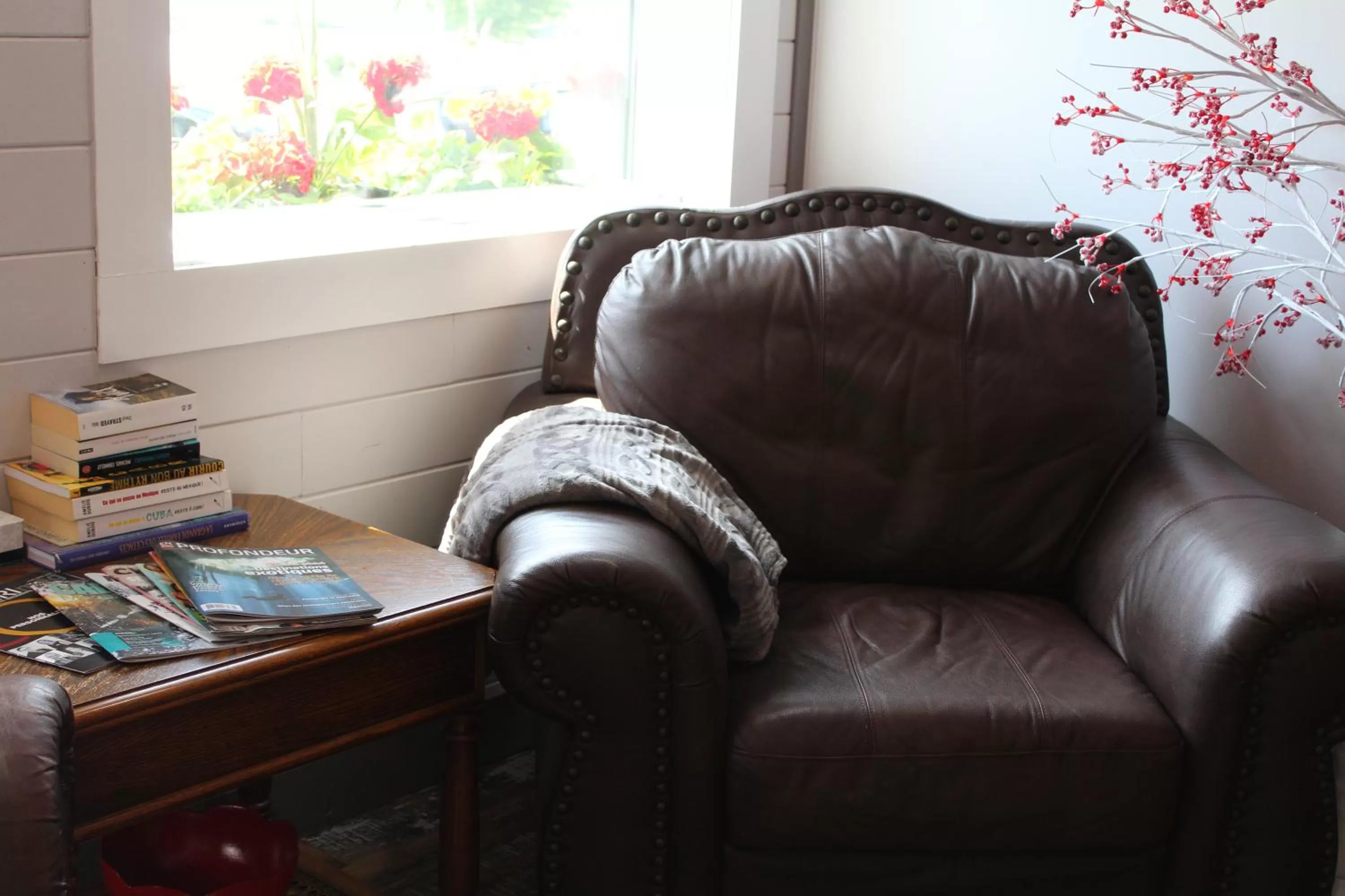 Seating area in Complexe Hotelier Escoumins