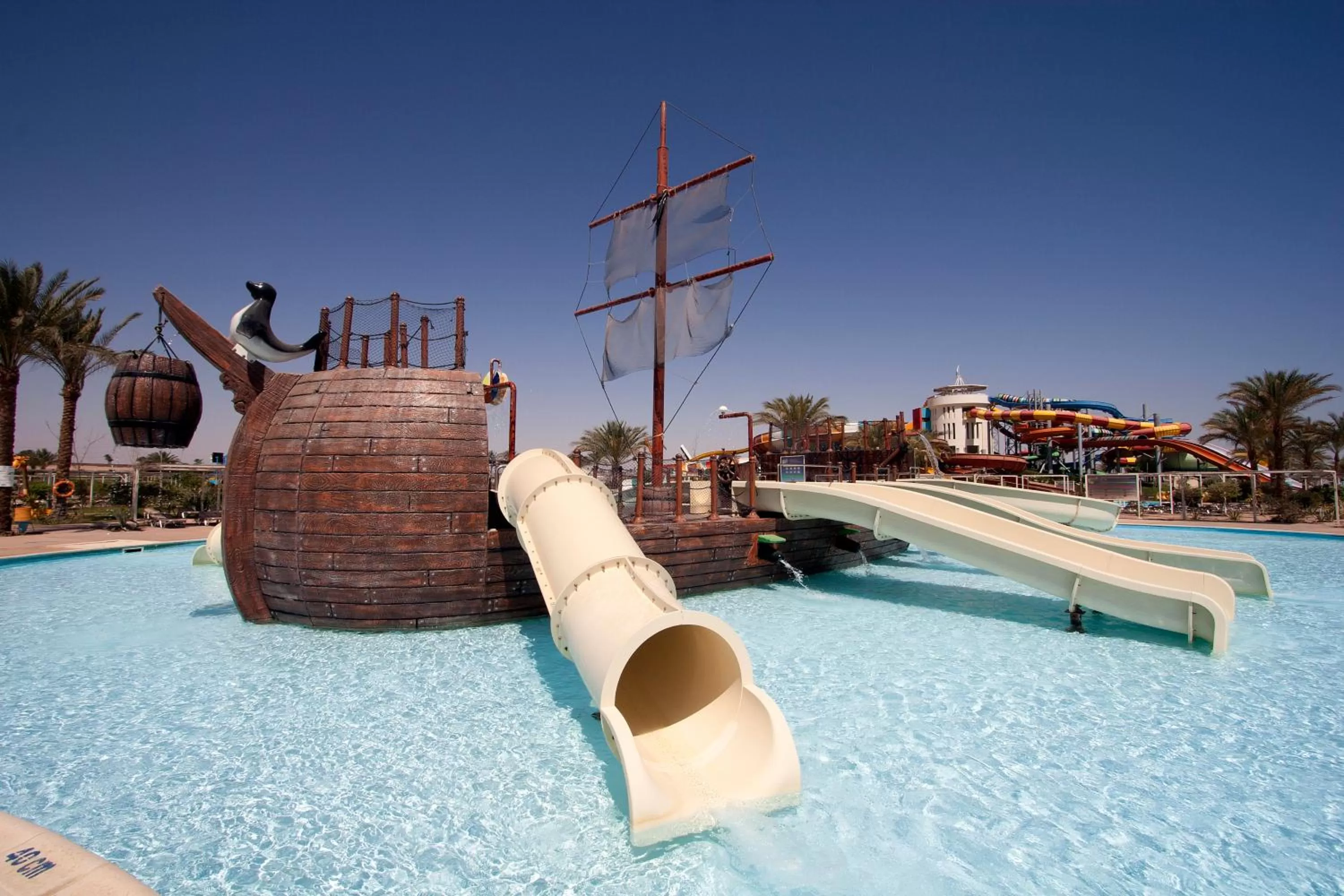 Aqua park in JAZ Neo Saraya Palms