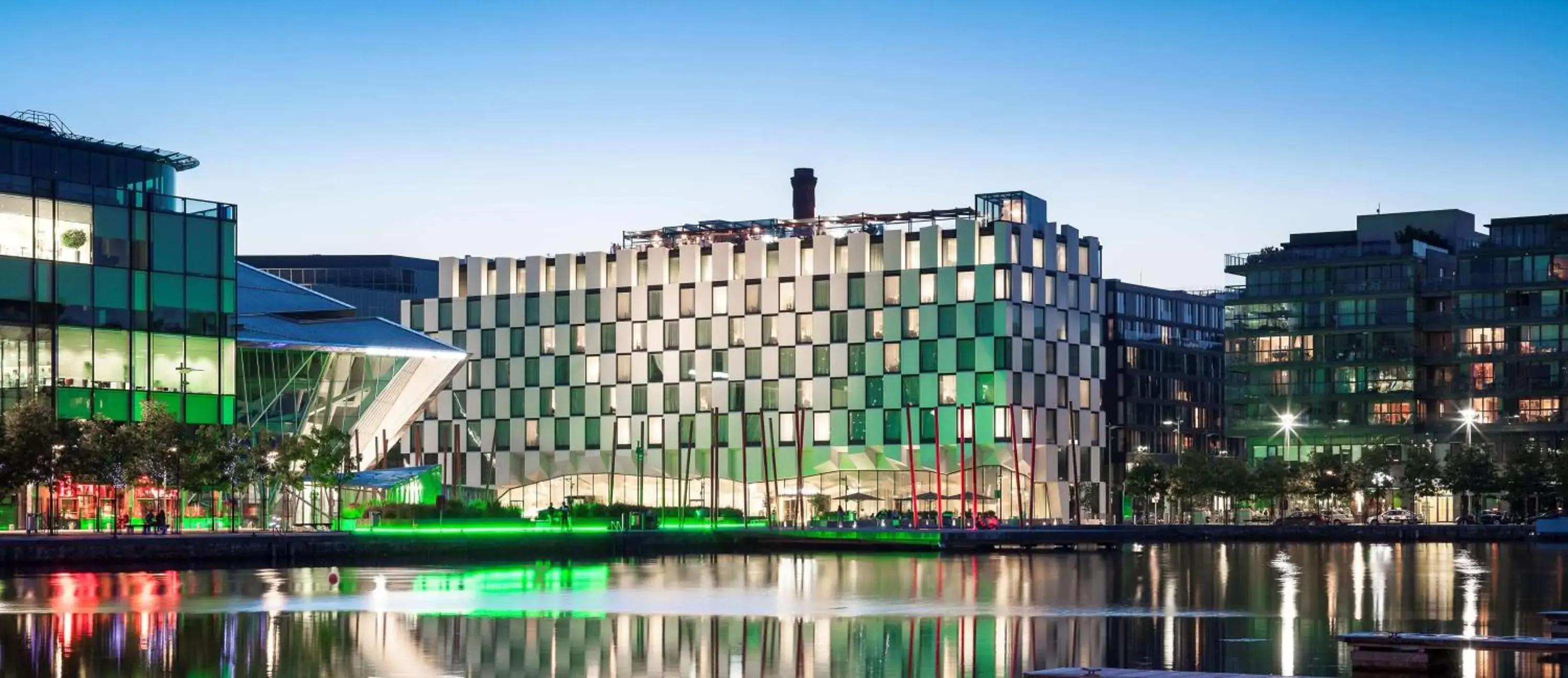 Property building, Swimming Pool in Anantara The Marker Dublin- A Leading Hotel of the World