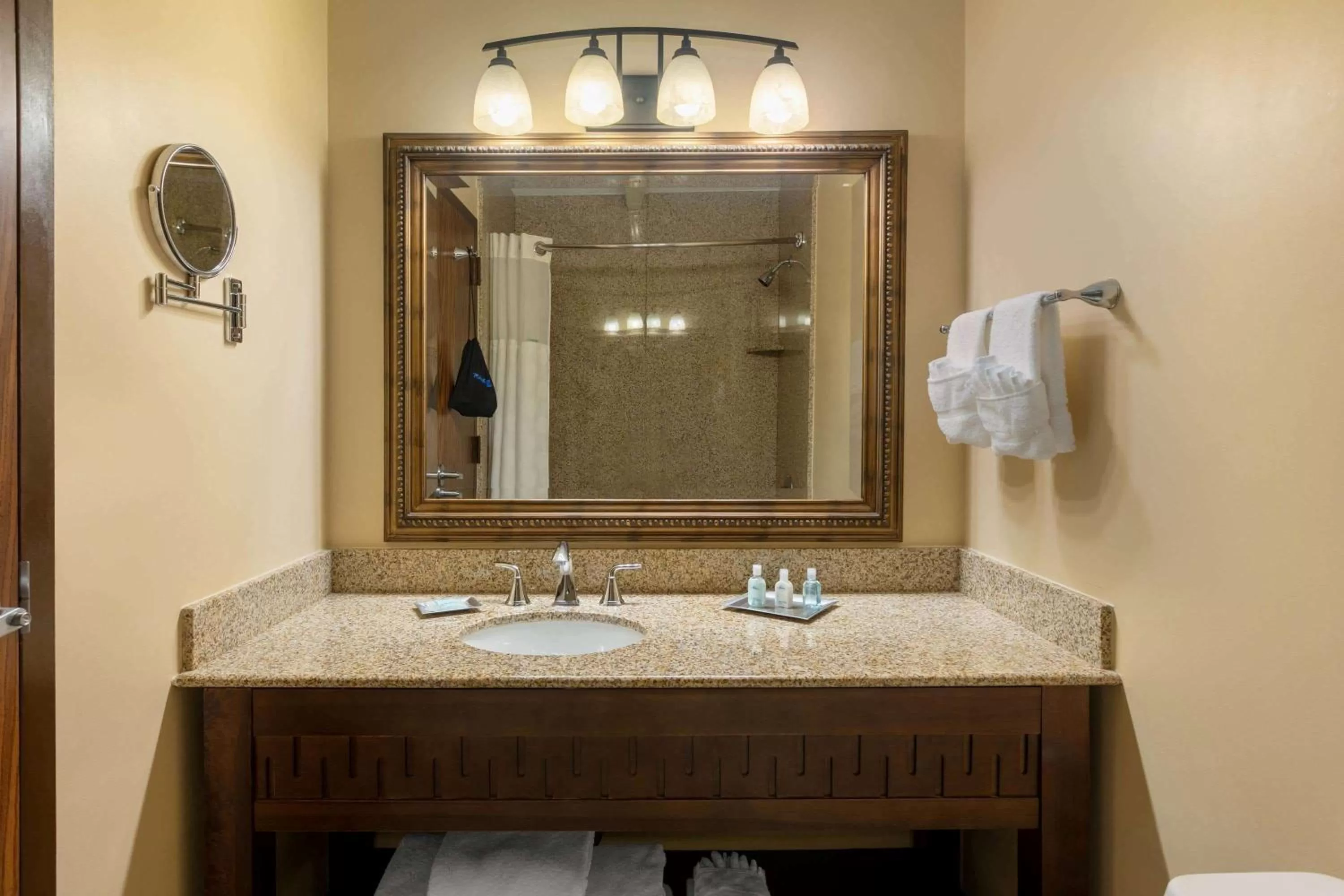 Bathroom in Wyndham Riverfront Hotel