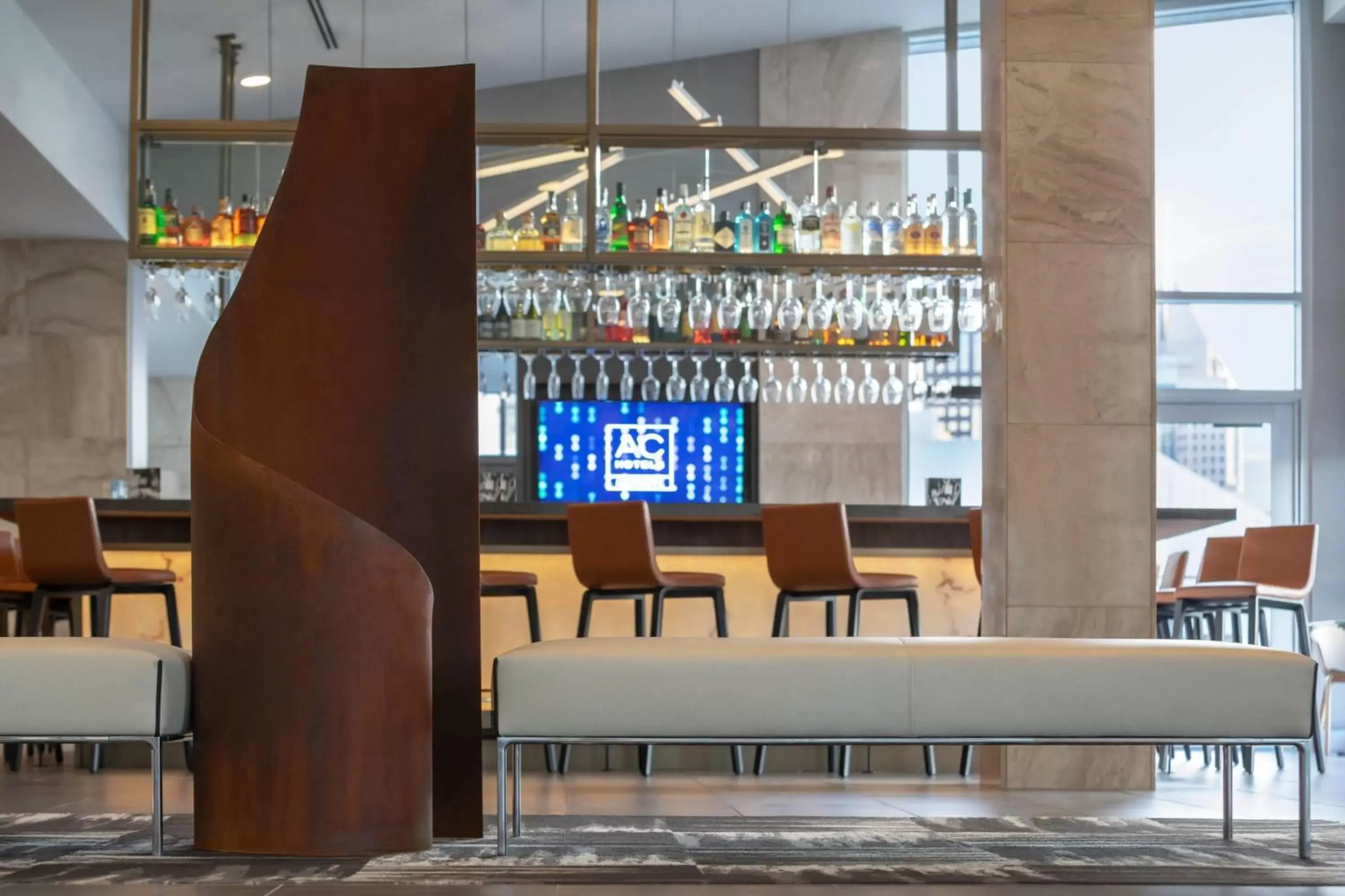 Lounge or bar, Lounge/Bar in AC Hotel by Marriott Pittsburgh Downtown