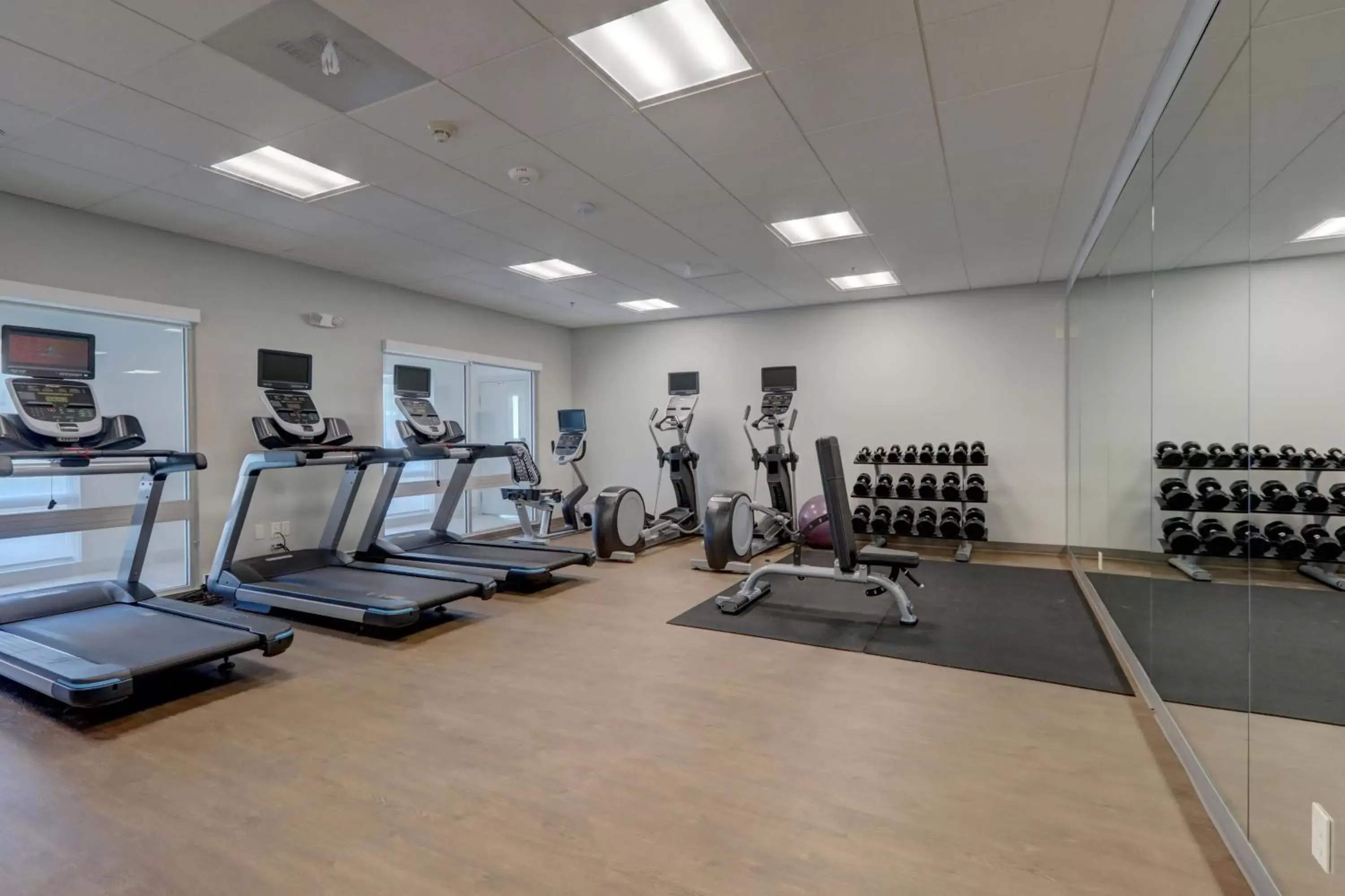 Fitness centre/facilities, Fitness Center/Facilities in Holiday Inn Express & Suites - Auburn Downtown, an IHG Hotel