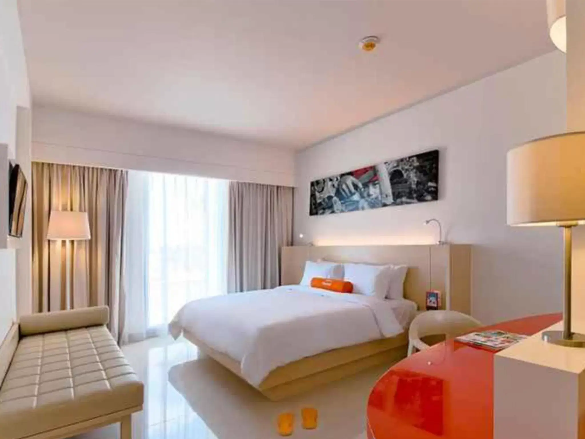 Bed in HARRIS Hotel and Conventions Denpasar Bali