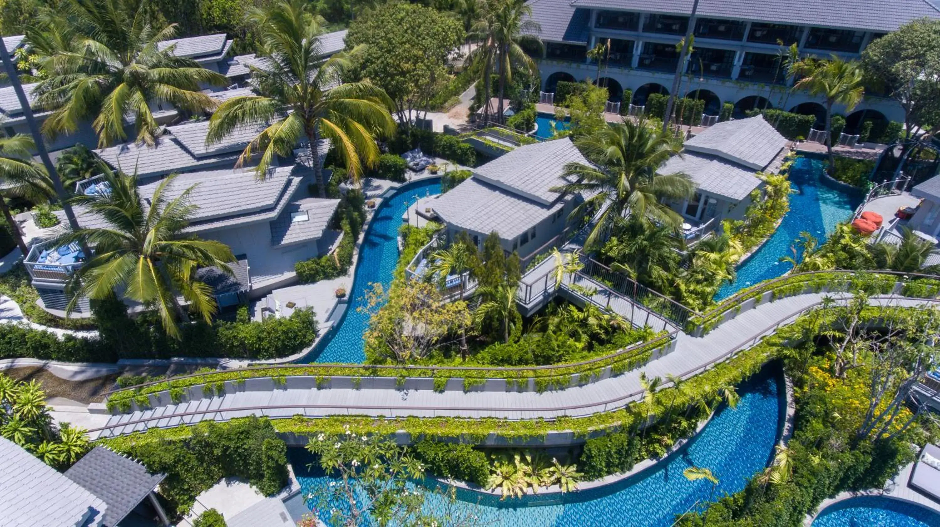 Bird's eye view in Melia Koh Samui Bird's eye view in Melia Koh Samui