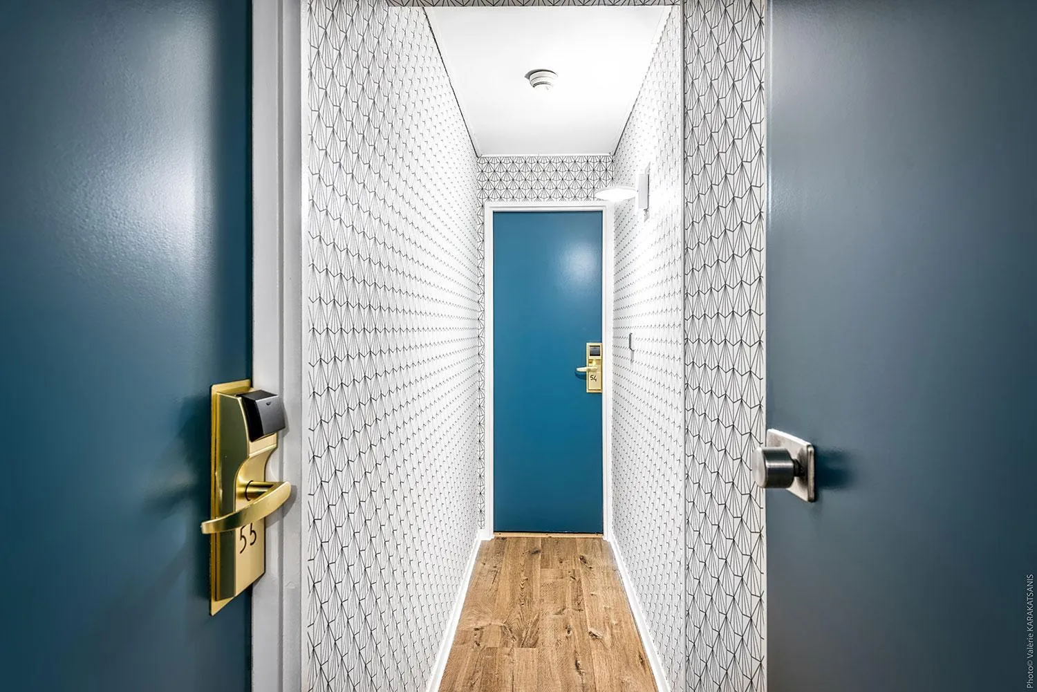 Decorative detail in Etoile Park Hotel