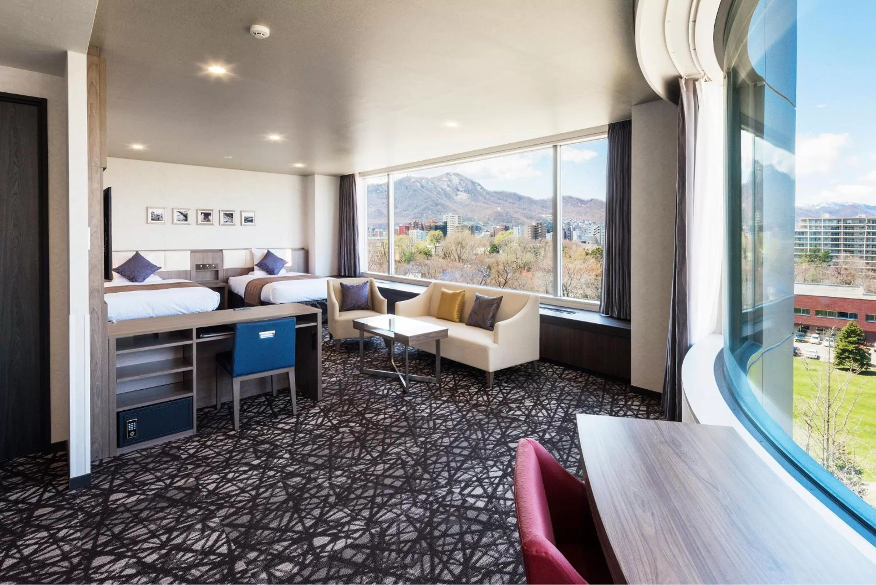 Photo of the whole room in HOTEL MYSTAYS Sapporo Nakajima Park