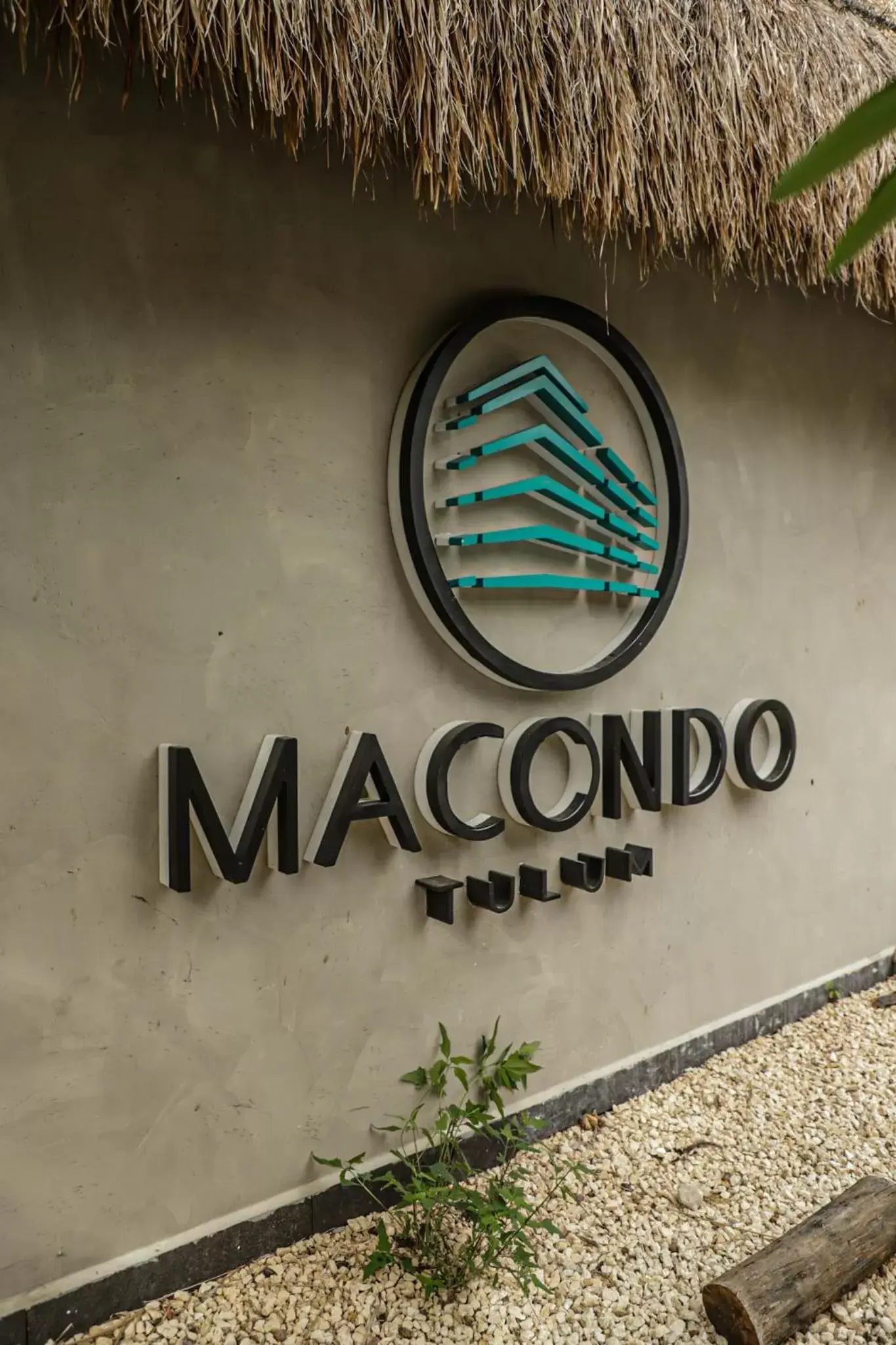 Facade/entrance, Property Logo/Sign in Luxury Condos Macondo Tulum