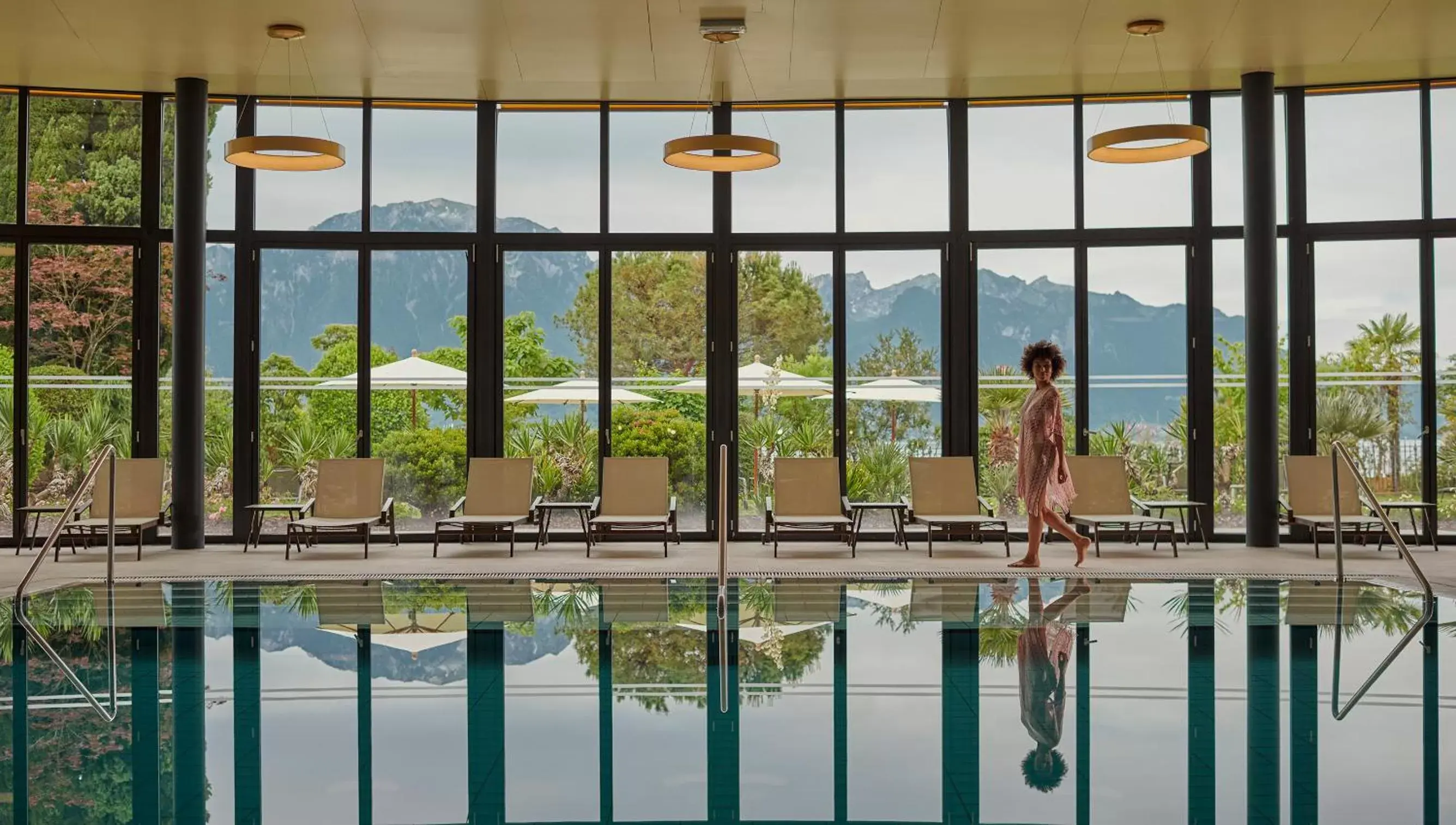 Spa and wellness centre/facilities in Fairmont Le Montreux Palace