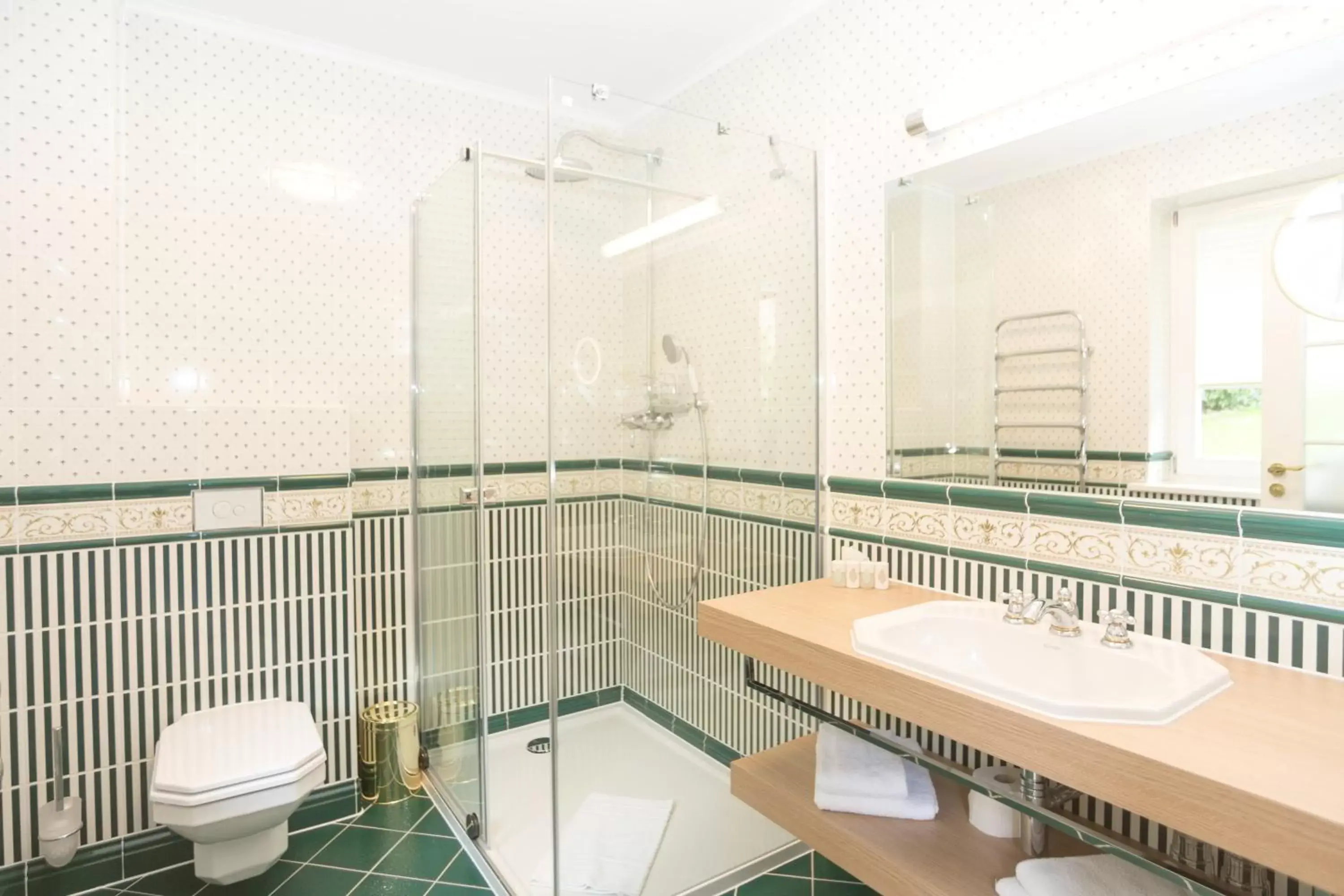 Bathroom in Hotel Erbprinzenpalais