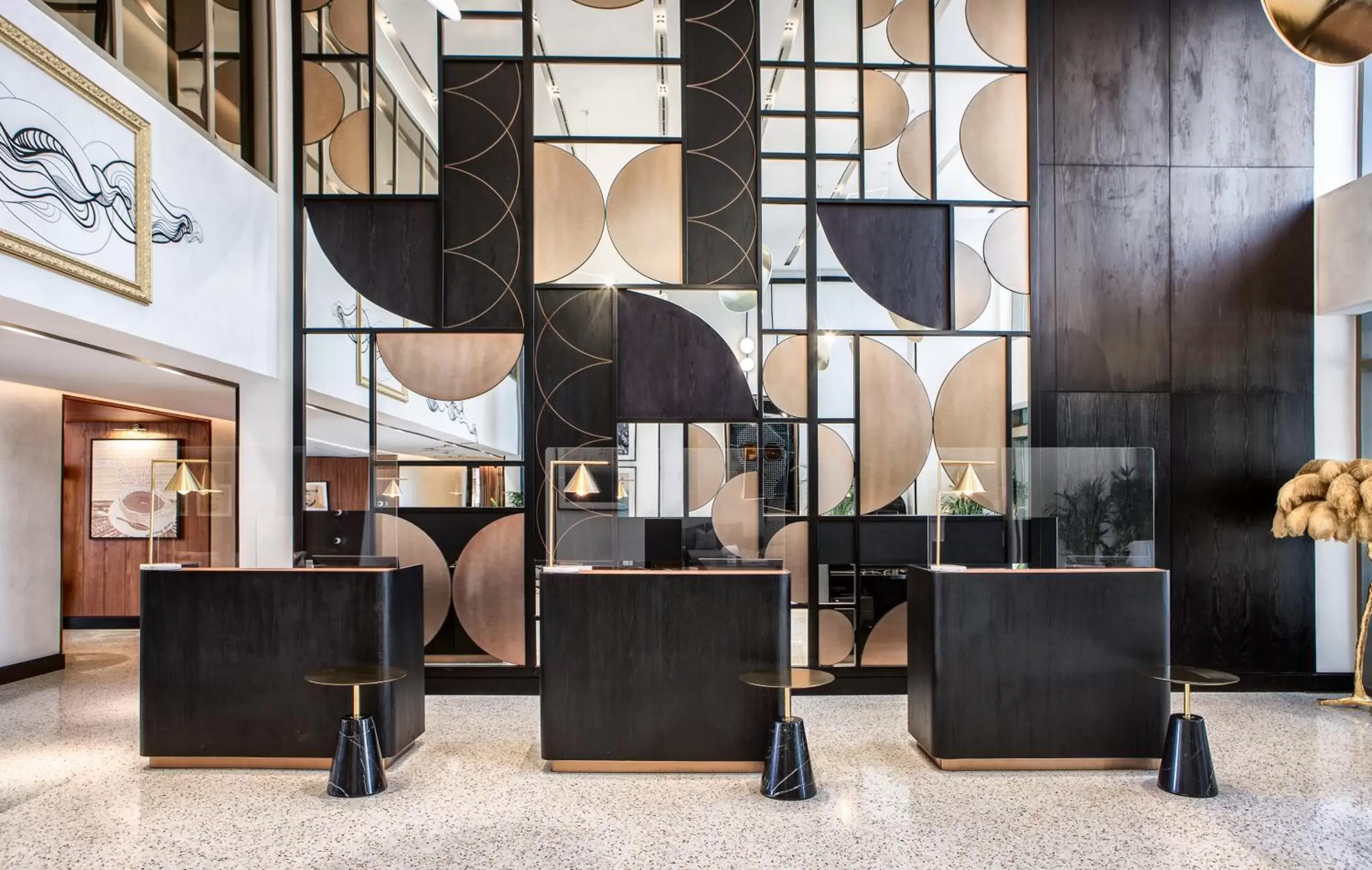 Lobby or reception in Th8 Palm Dubai Beach Resort Vignette Collection, an IHG hotel
