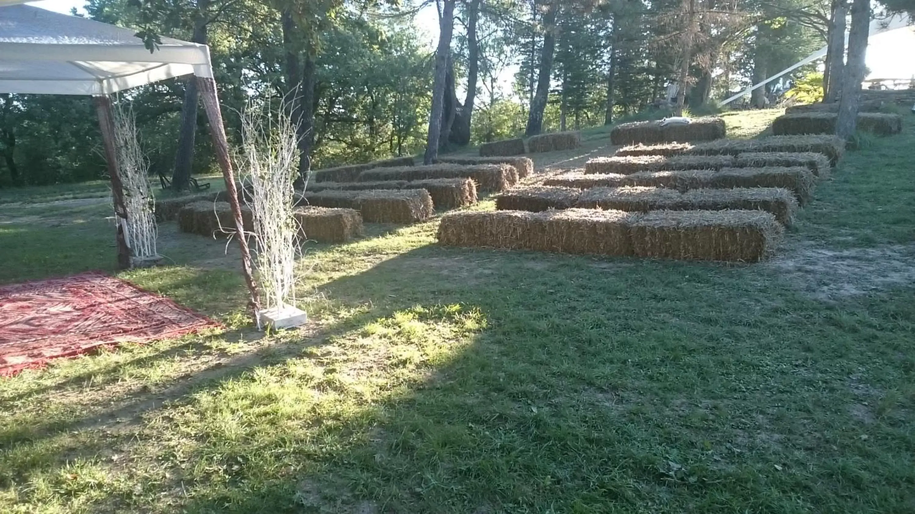 Garden in Suite Cardinale 40m2 chambre d' hôte du Mas Fabrègue