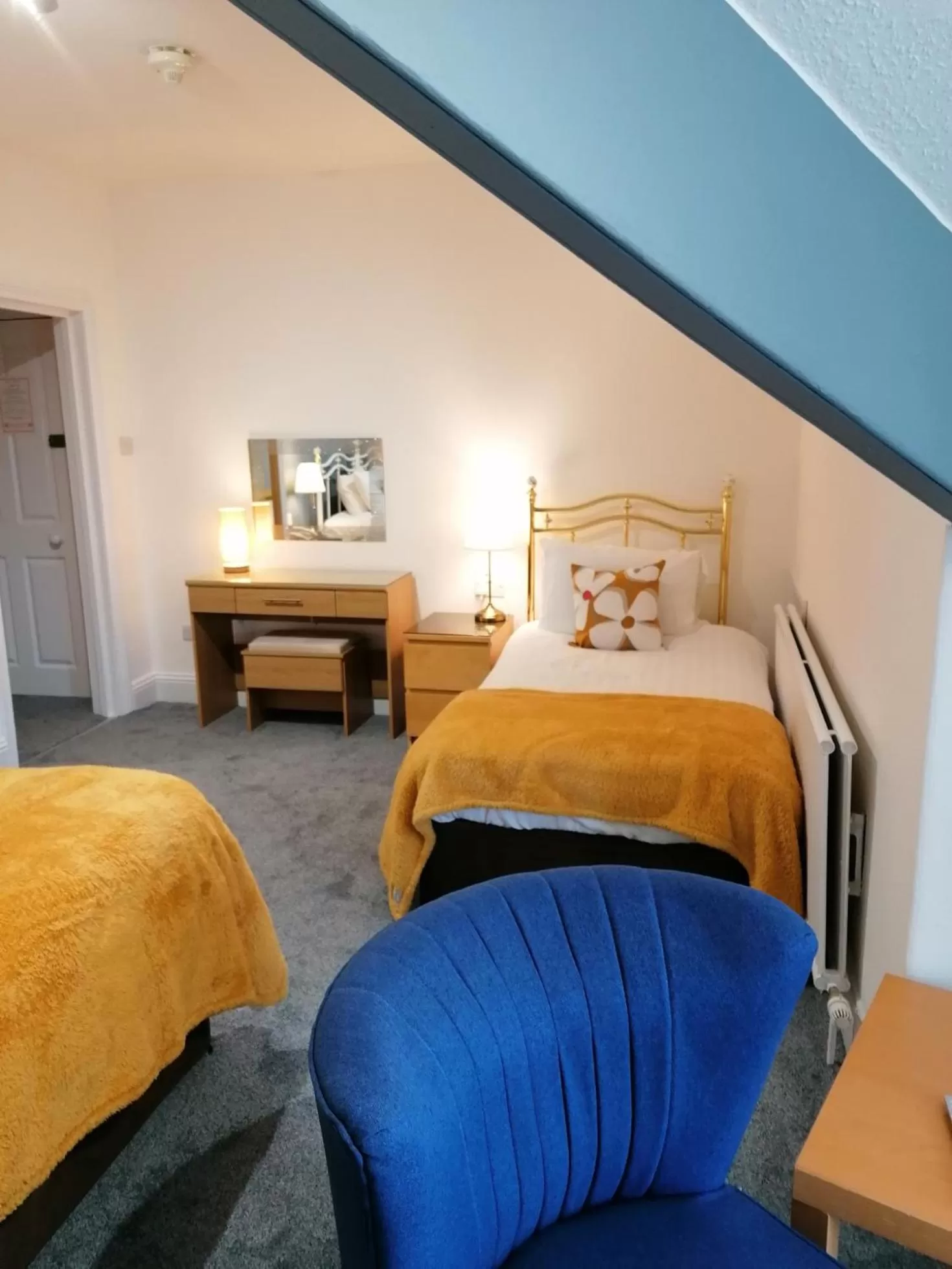 Bedroom, Bed in Edendale House