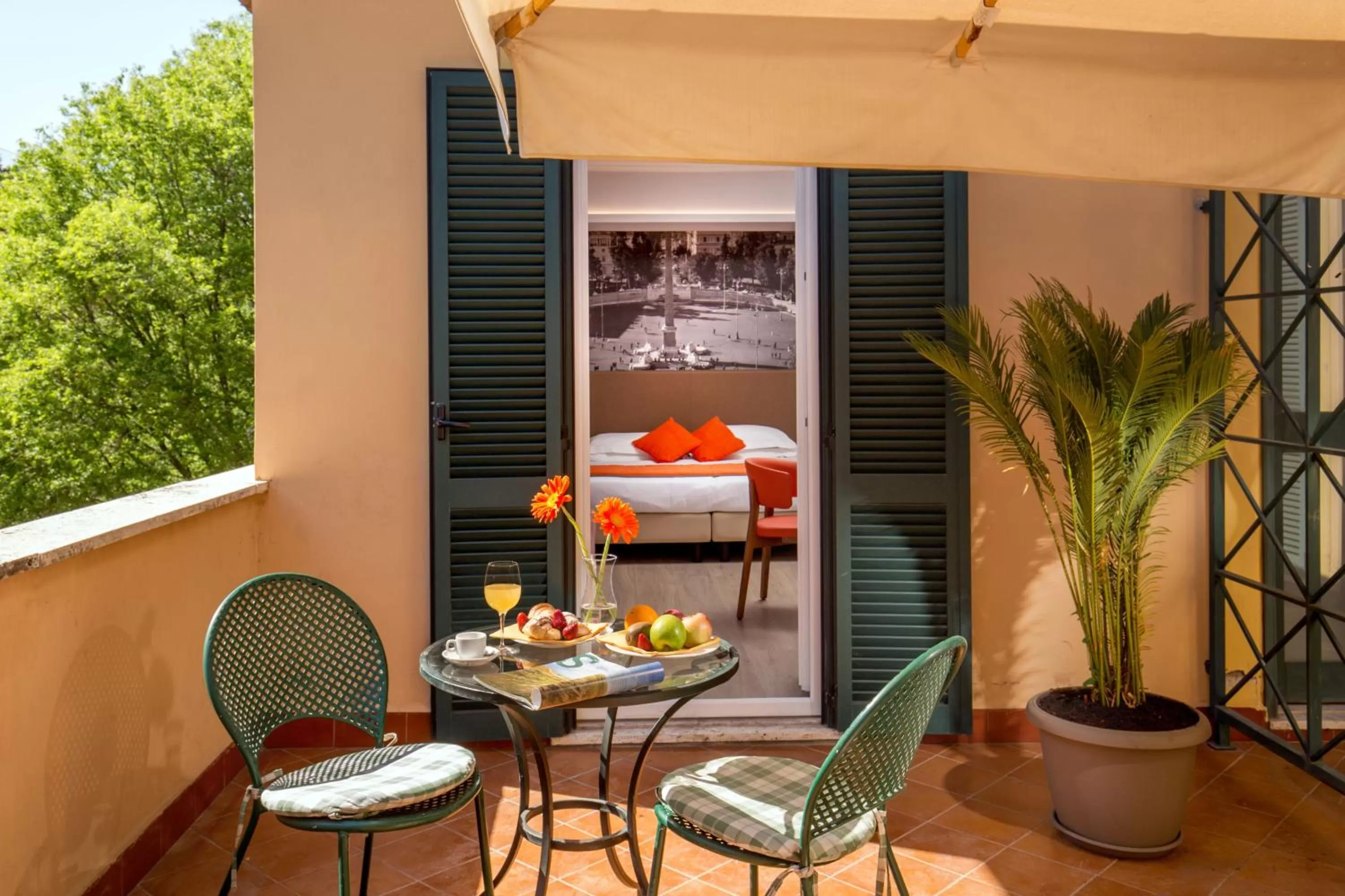 Bed in Hotel Villa Grazioli