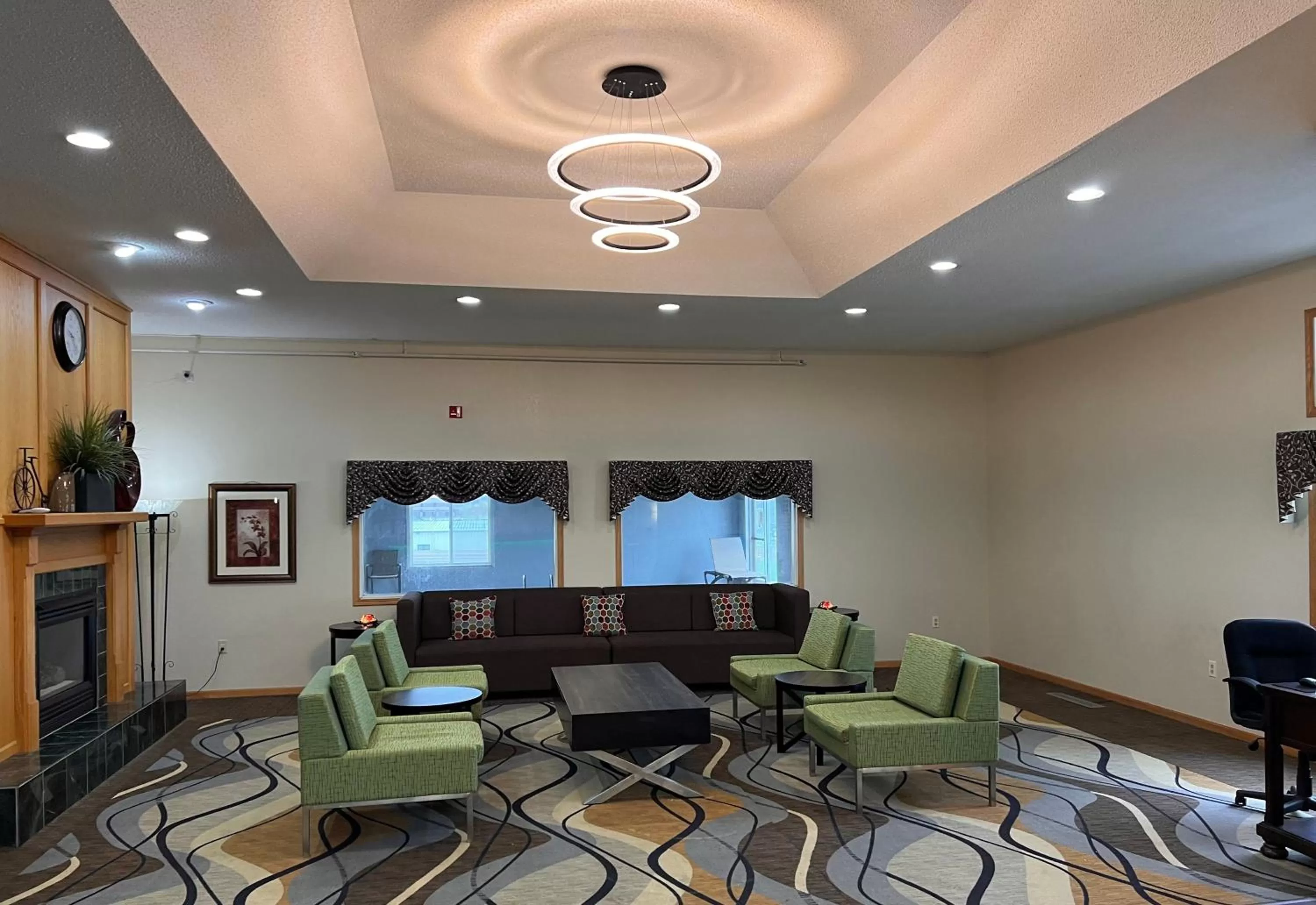 Lobby or reception in GrandStay Hotel and Suite Waseca
