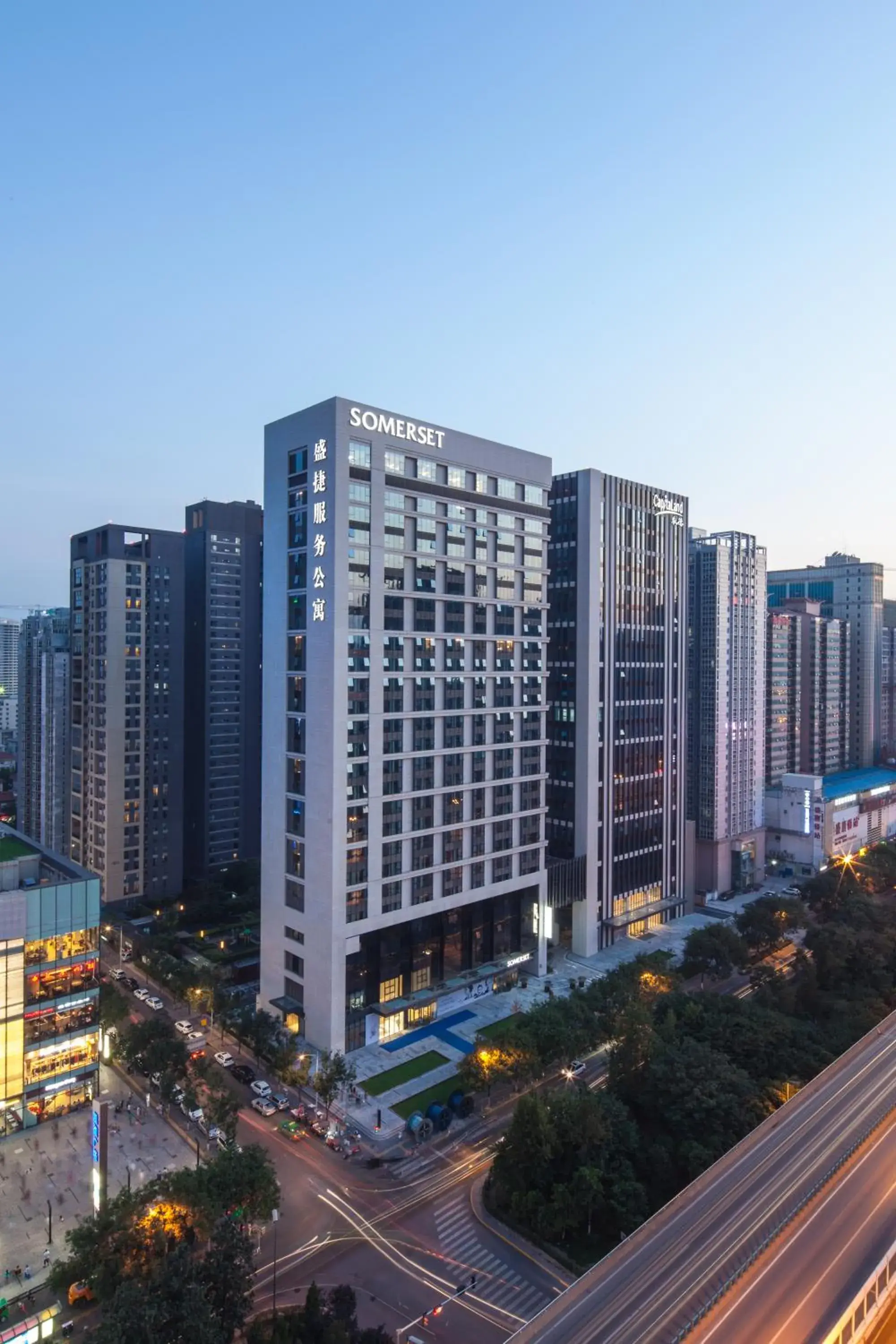 Property building in Somerset Xindicheng Xi'an Property building in Somerset Xindicheng Xi'an