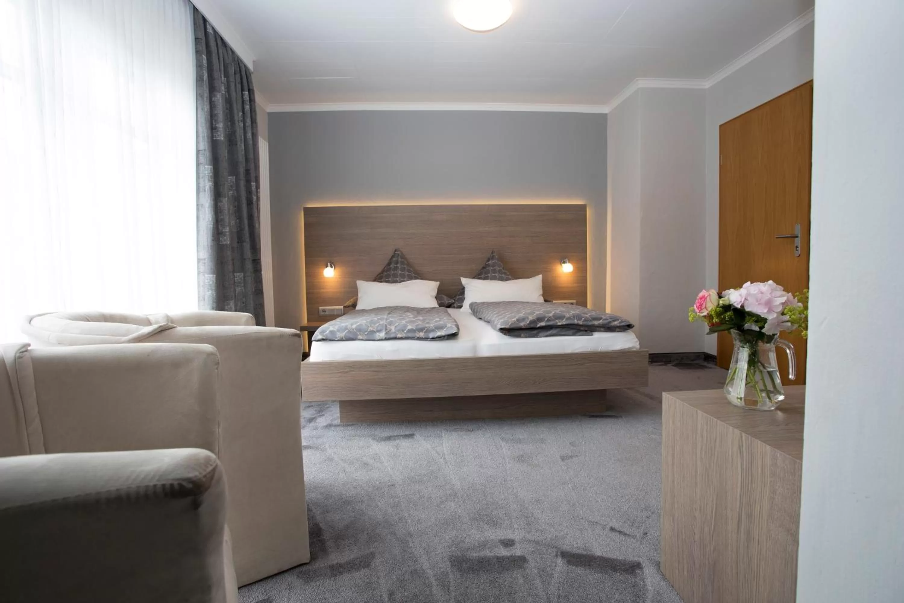 Photo of the whole room, Bed in Hotel Forsthaus