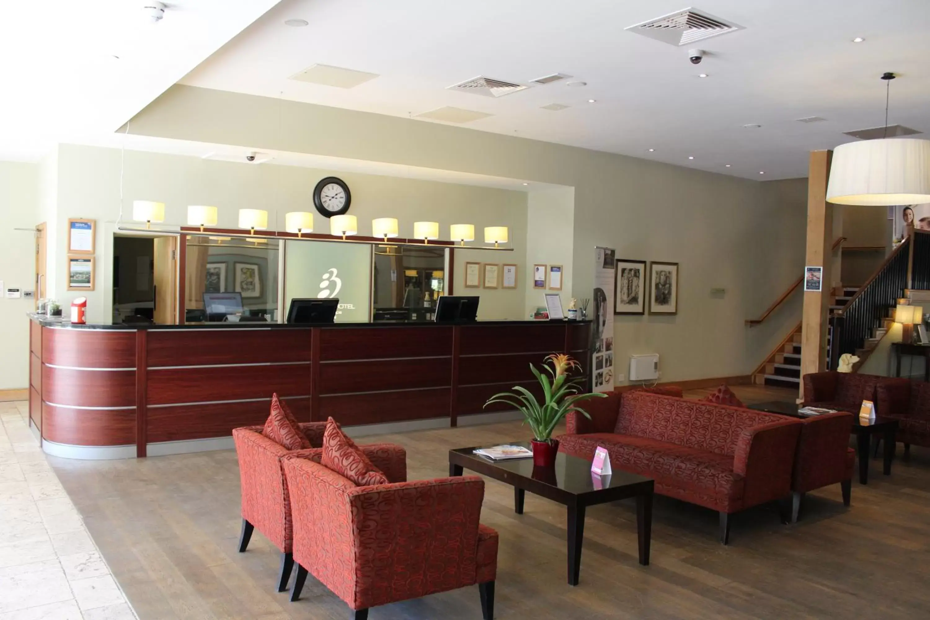 Lobby or reception, Lobby/Reception in Bicester Hotel, Golf & Spa