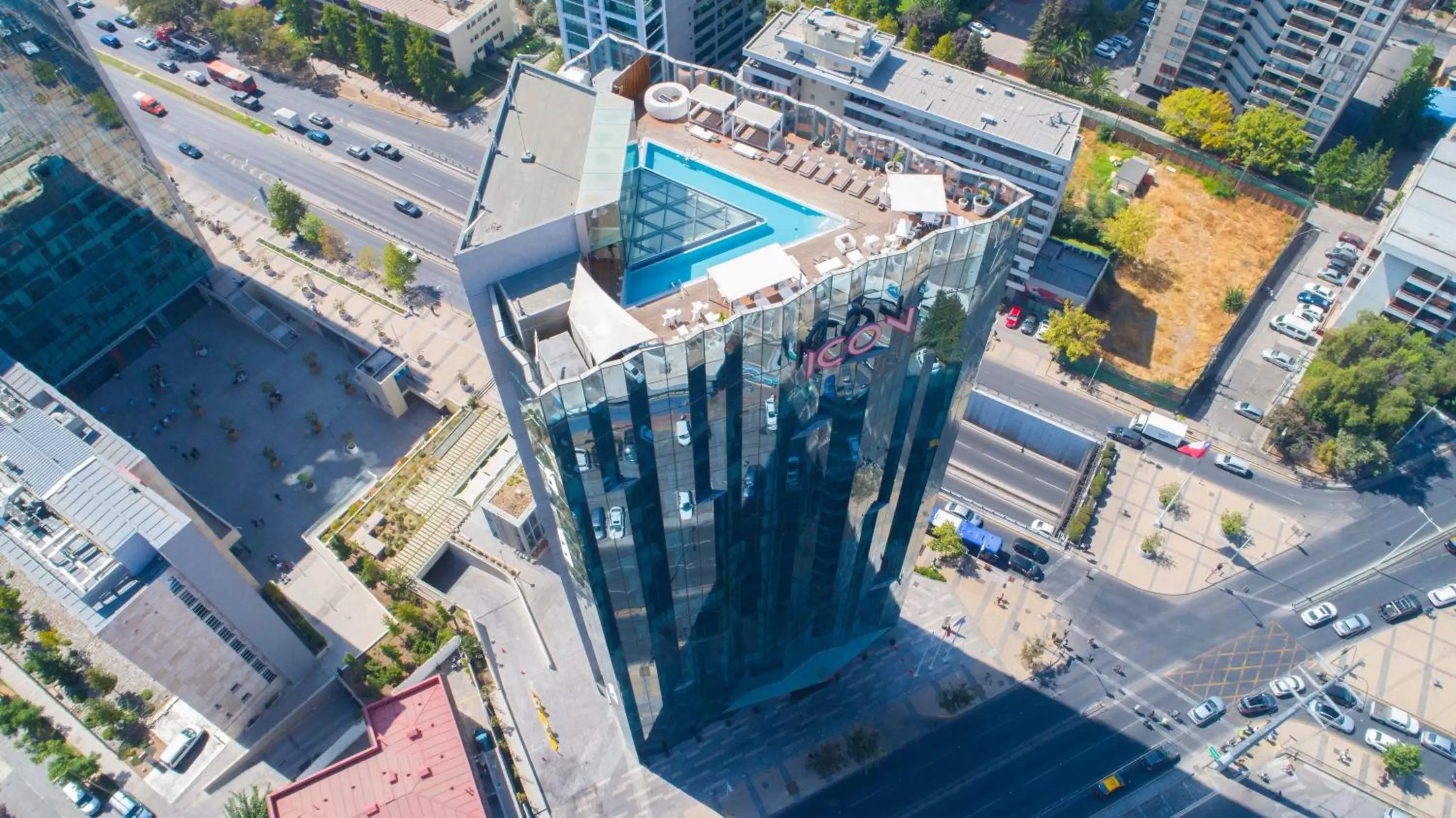 Property building, Bird's-eye View in Icon Hotel