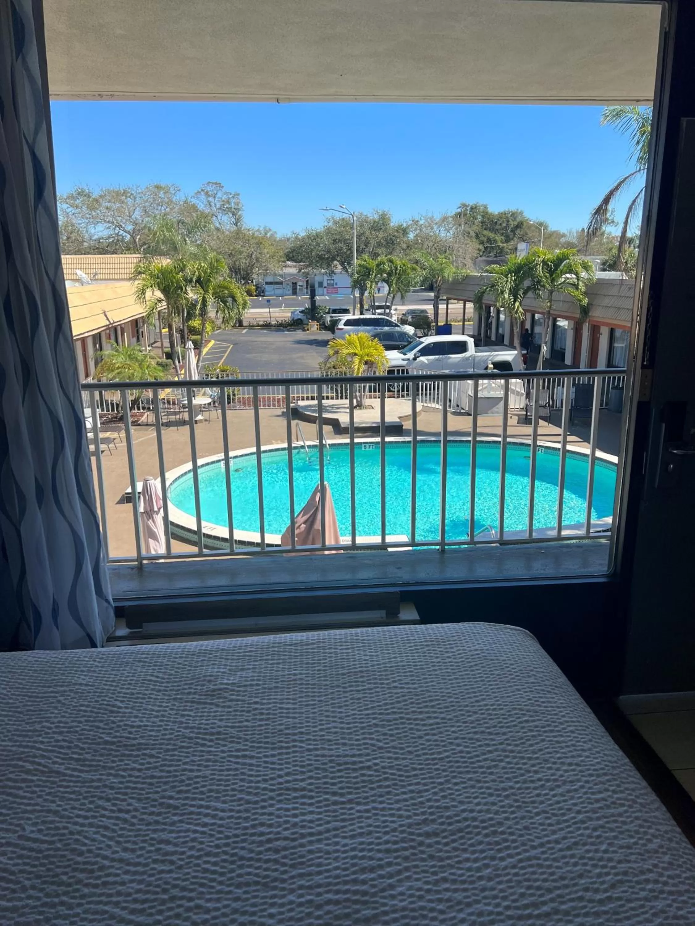Pool view in Days Inn by Wyndham St. Petersburg Central